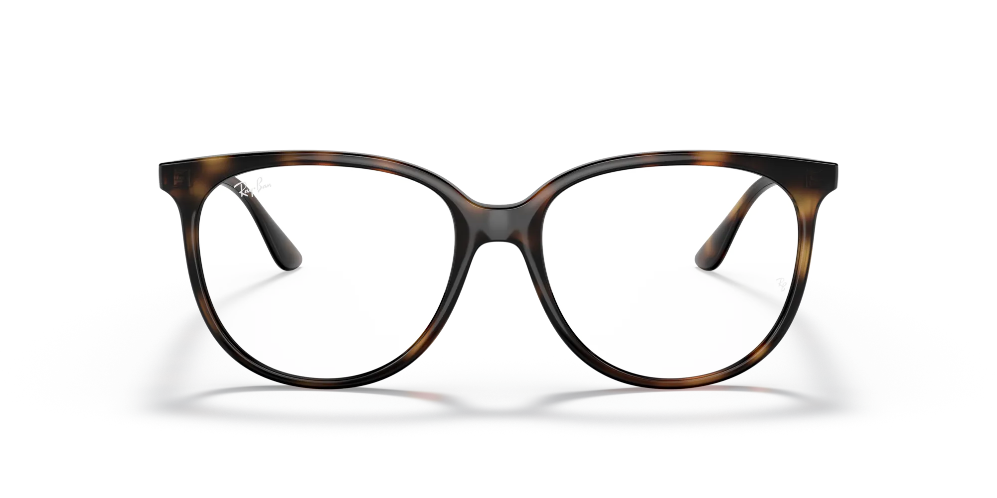 Ray - Ban RX4378V 2012 Montature da vista Iniettato Tartaruga Trasparente Squadrata Normale - immagine 3