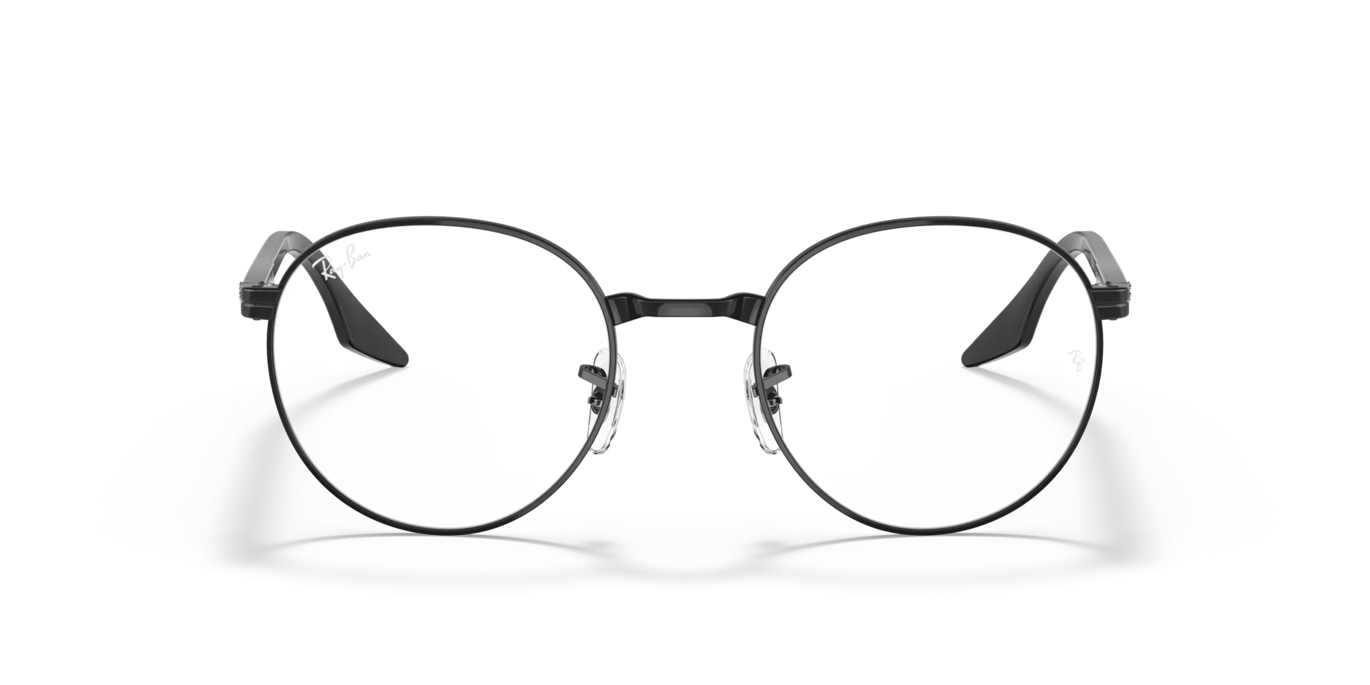 Ray - Ban RX3691V 2509 Montature da vista Metallo Nero Trasparente Pantos Normale - immagine 3