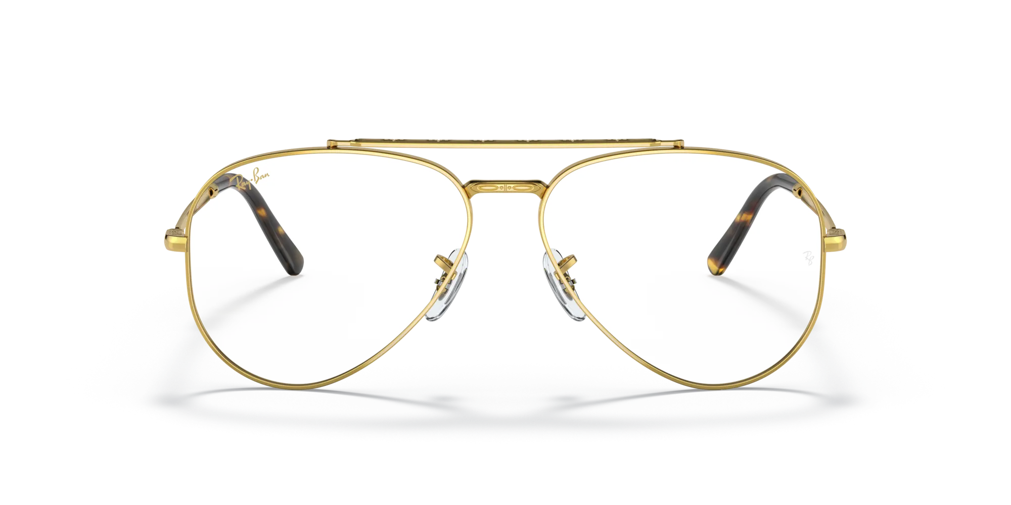 Ray - Ban RX3625V NEW AVIATOR 3086 Montature da vista Metallo Oro Trasparente Pilot Normale - immagine 3