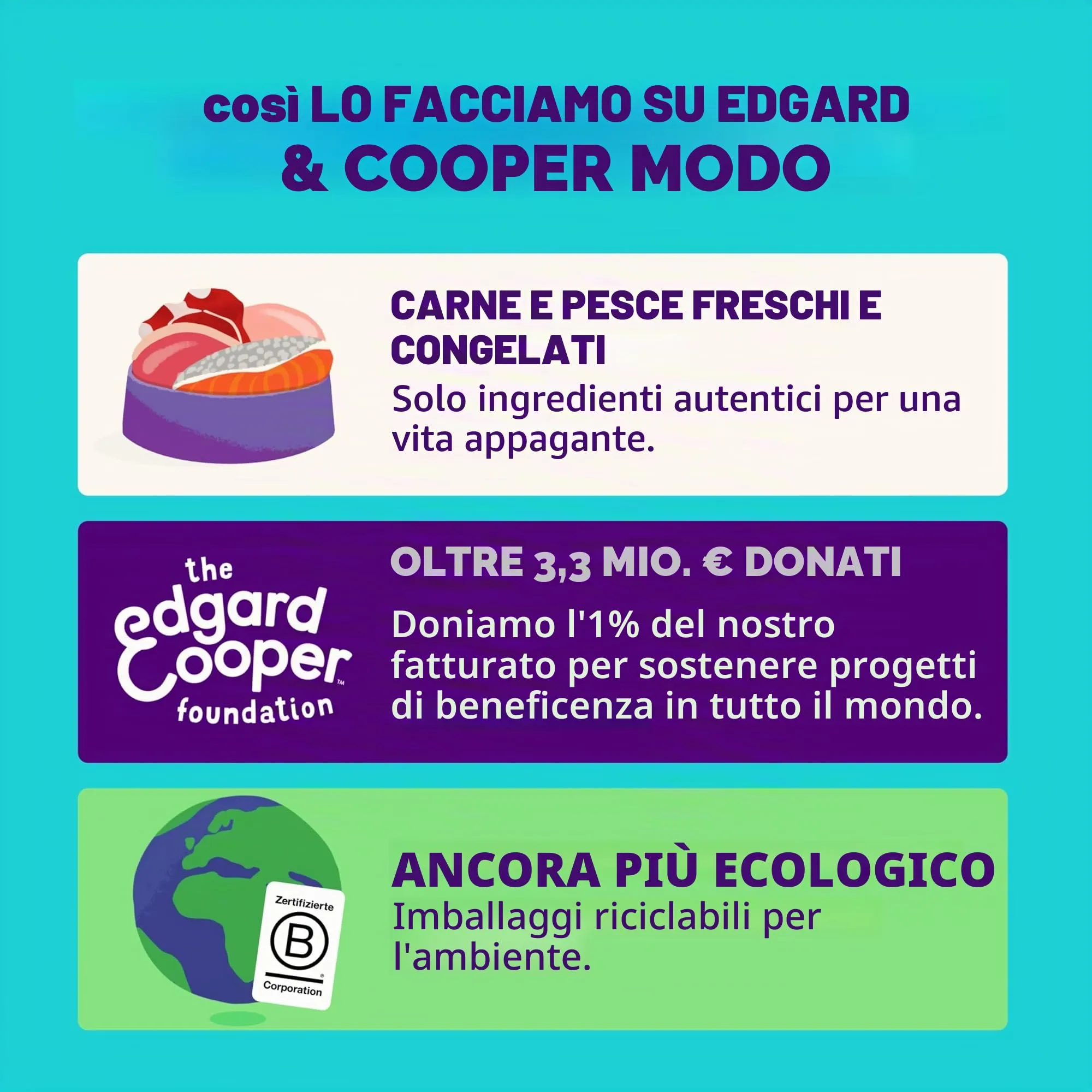 Edgard Cooper Cibo umido per cani (agnello e manzo, 800 g x 6), cibo per cani bagnato 800 g senza cereali, ingredienti naturali e carne fresca, pieno di aminoacidi essenziali - immagine 4