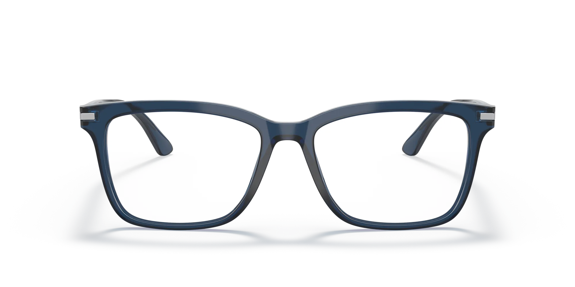 Prada PR 14WV 08Q1O1 Montature da vista Acetato Blu Squadrata Normale - immagine 3