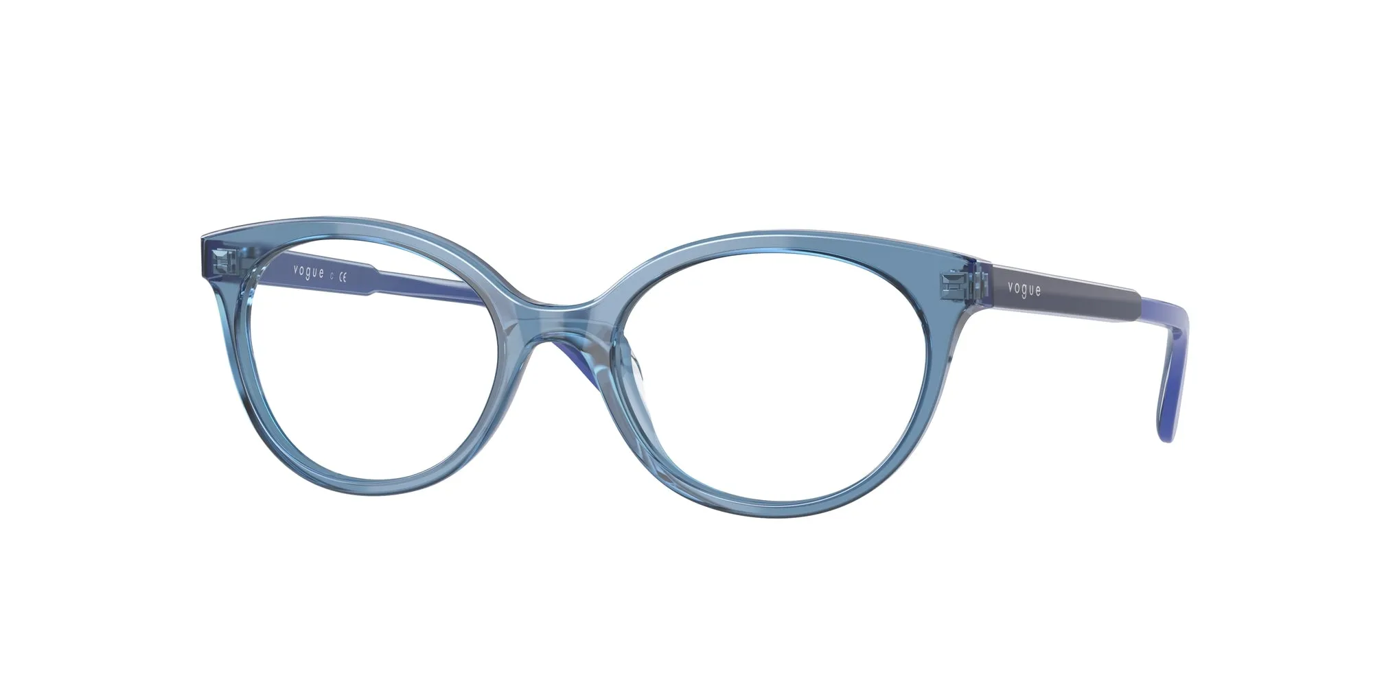 VOGUE EYEWEAR VY2013 2854 Montature da vista Acetato Blu Rotonda - immagine 1