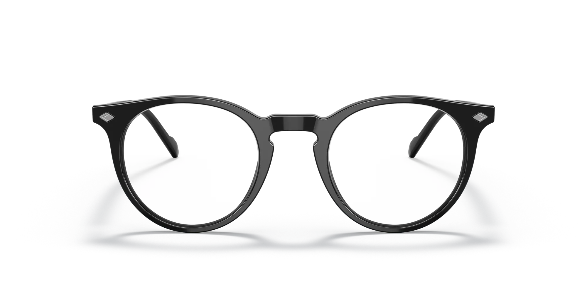 VOGUE EYEWEAR VO5434 W44 Montature da vista Acetato Nero Trasparente Pantos Normale - immagine 3