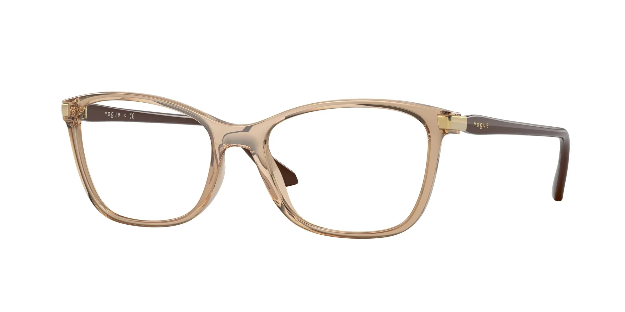 VOGUE EYEWEAR VO5378 2826 Montature da vista Iniettato Marrone Pillow Normale - immagine 1