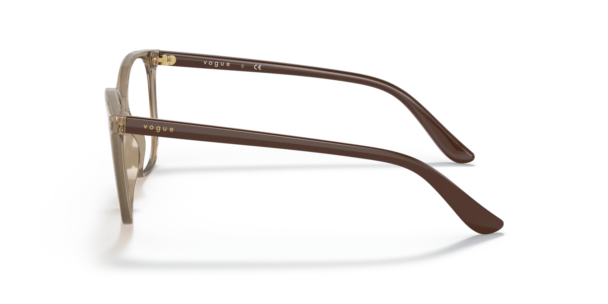 VOGUE EYEWEAR VO5356 2940 Montature da vista Plastica Marrone Squadrata - immagine 4