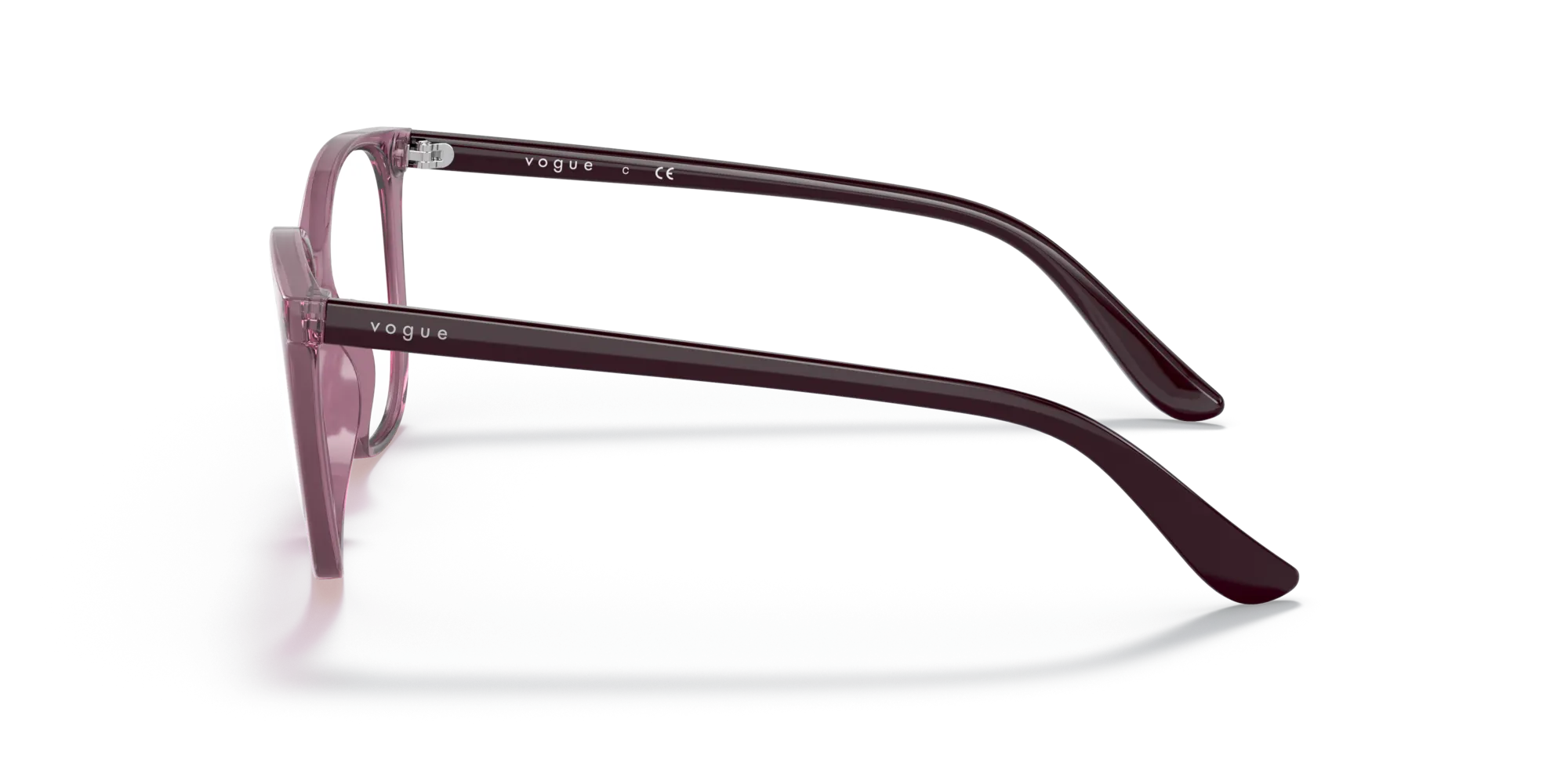 VOGUE EYEWEAR VO5356 2761 Montature da vista Iniettato Viola Squadrata Normale - immagine 4
