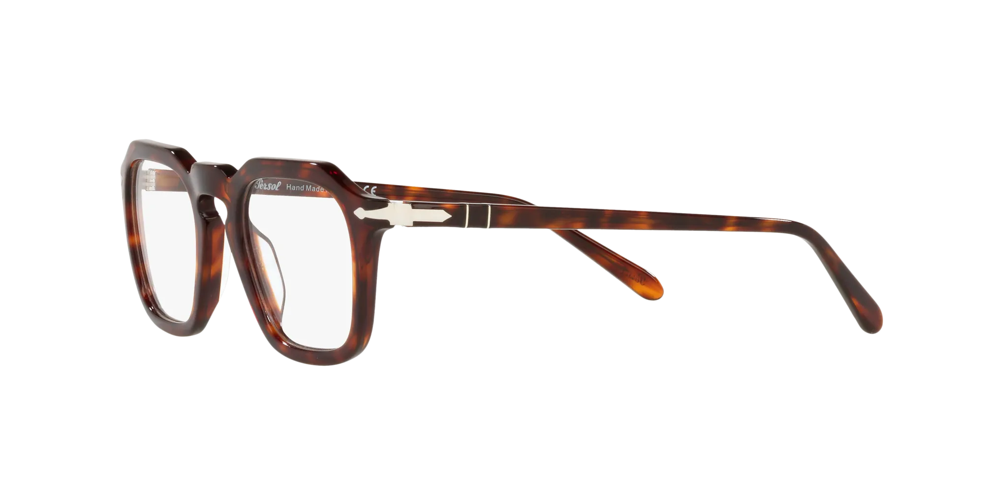 Persol PO3292V 24 Montature da vista Acetato Tartaruga Trasparente Squadrata Normale - immagine 4