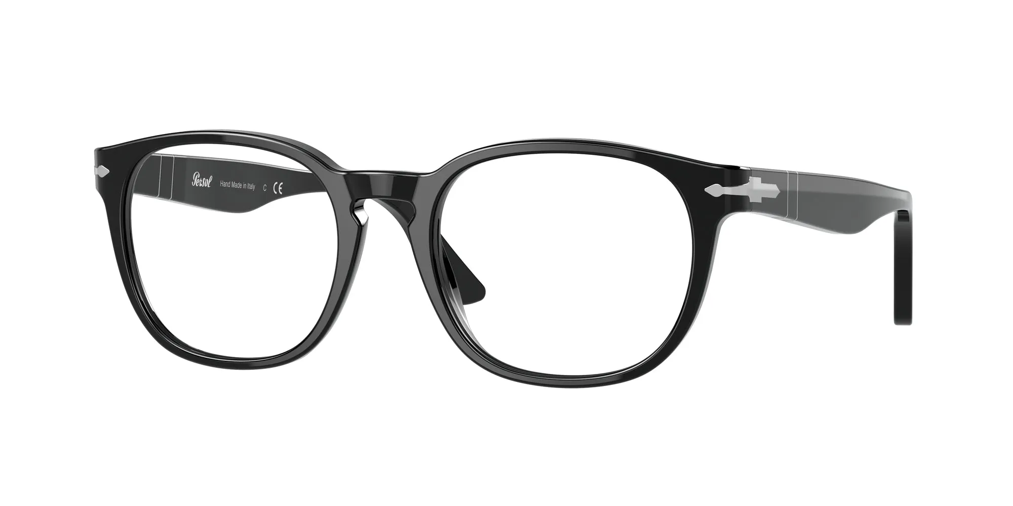 Persol PO3283V 95 Montature da vista Plastica Nero Squadrata - immagine 1