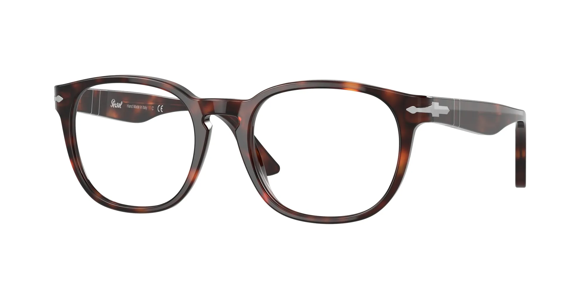 Persol PO3283V 24 Montature da vista Plastica Havana Squadrata - immagine 1