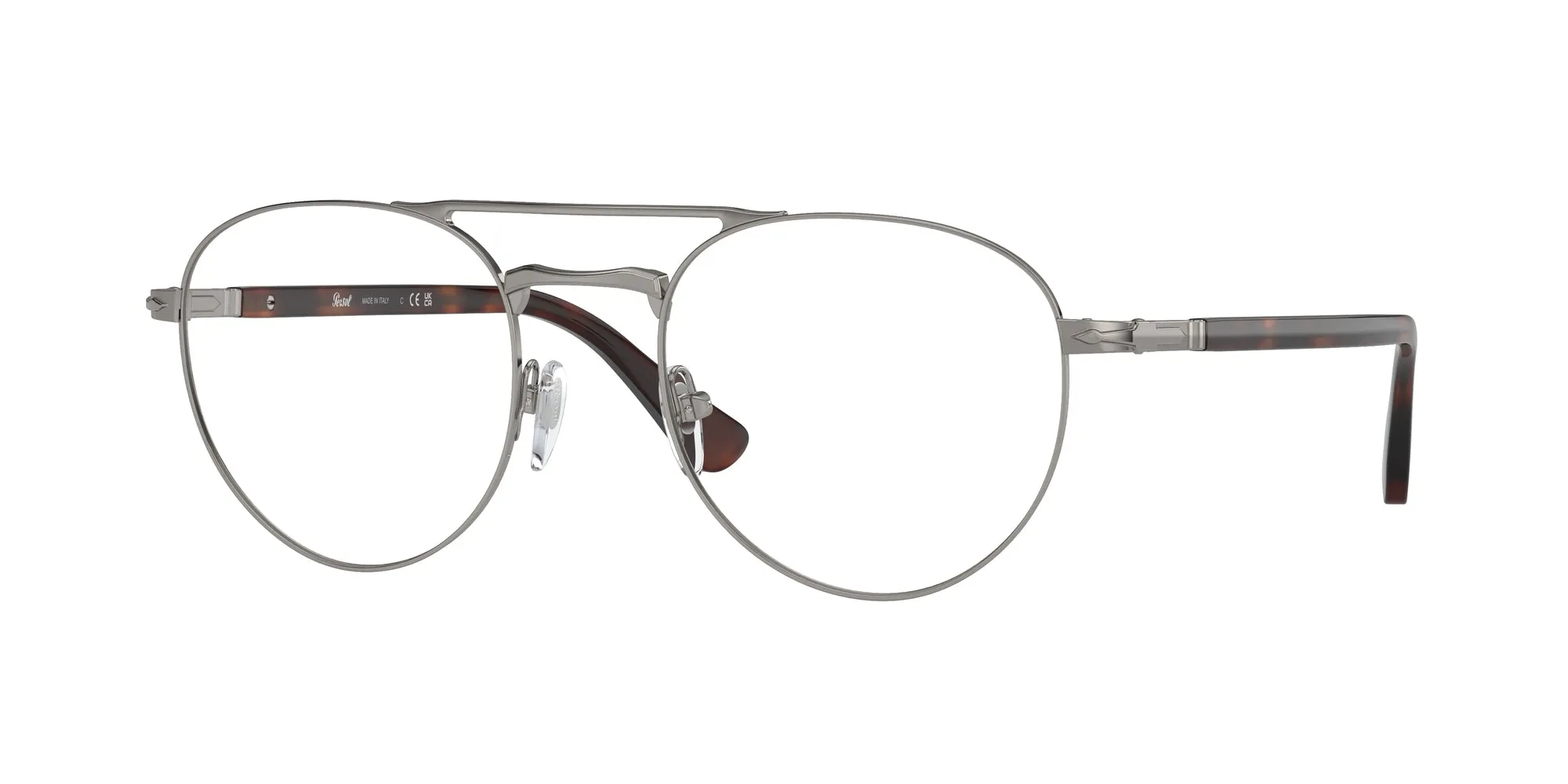 Persol PO2495V 513 Montature da vista Metallo Canna di fucile Pantos - immagine 1