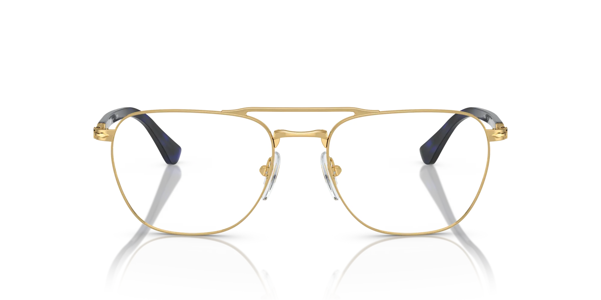 Persol PO2494V 1141 Montature da vista Metallo Oro Squadrata - immagine 3