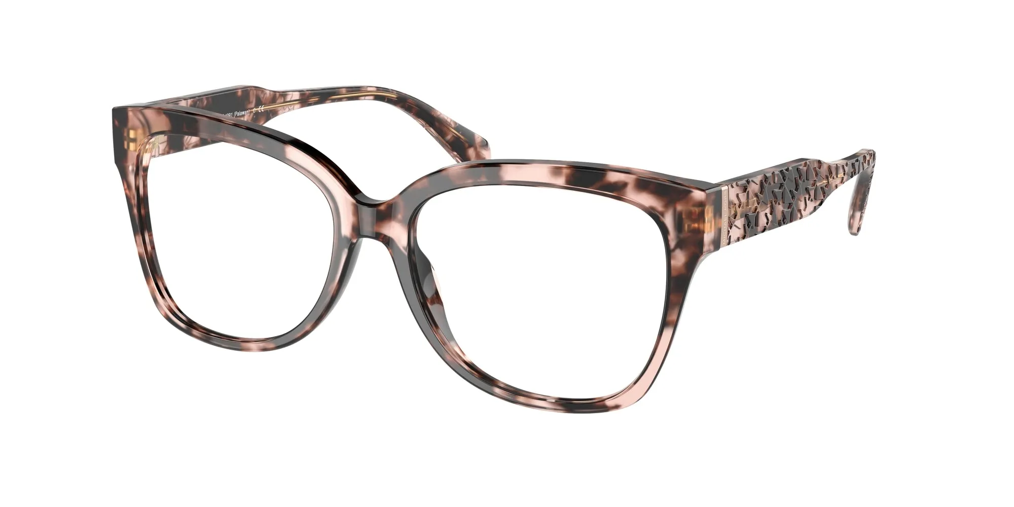 Michael Kors MK4091 PALAWAN 3009 Montature da vista Acetato Tartaruga Trasparente Squadrata Normale - immagine 1