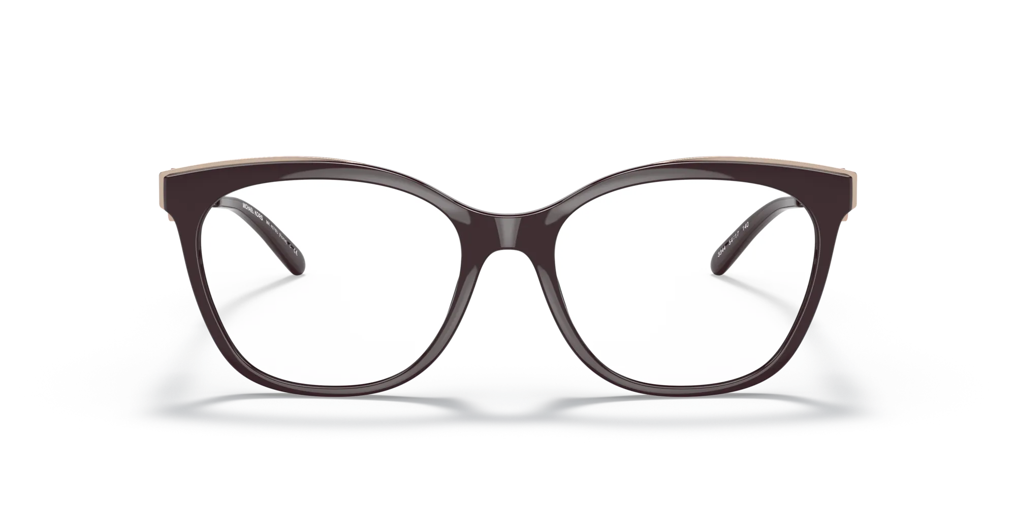 Michael Kors MK4076U ROME 3344 Montature da vista Iniettato Marrone Squadrata Normale - immagine 3