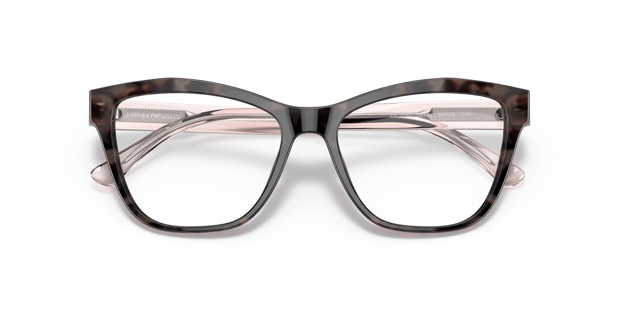 Emporio Armani EA3193 5410 Montature da vista Acetato Rosa Cat Eye Normale - immagine 2