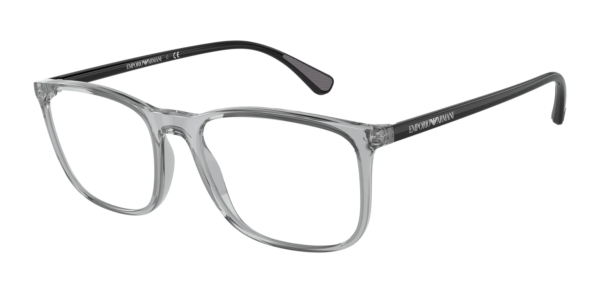 Emporio Armani EA3177 5090 Montature da vista Plastica Grigio Squadrata - immagine 1