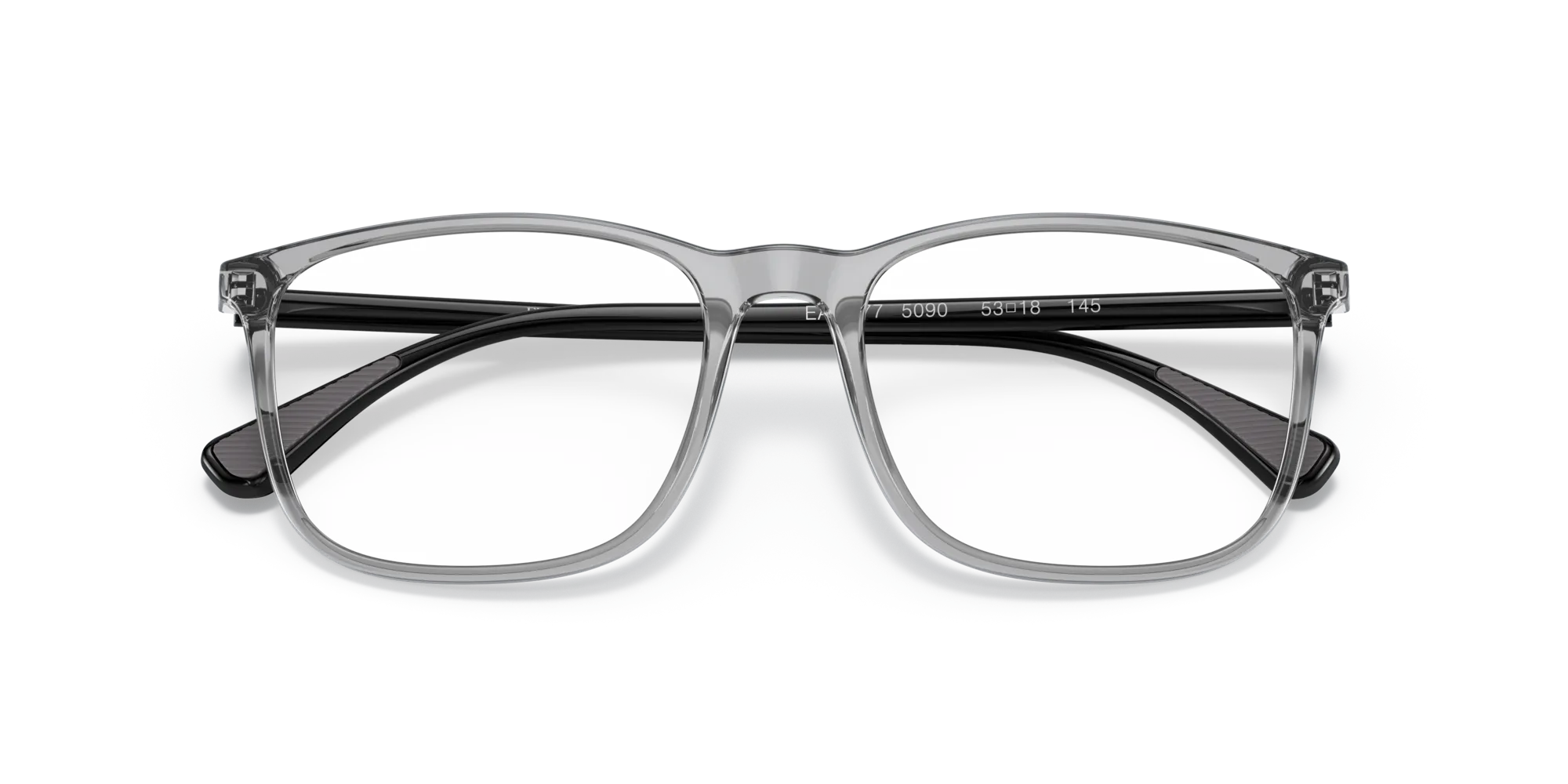 Emporio Armani EA3177 5090 Montature da vista Plastica Grigio Squadrata - immagine 2
