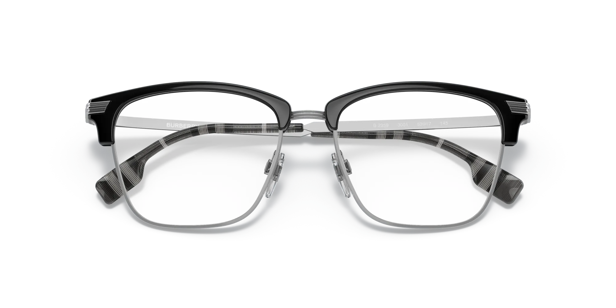Burberry BE2359 PEARCE 3001 Montature da vista Nylon Nero Squadrata Normale - immagine 2