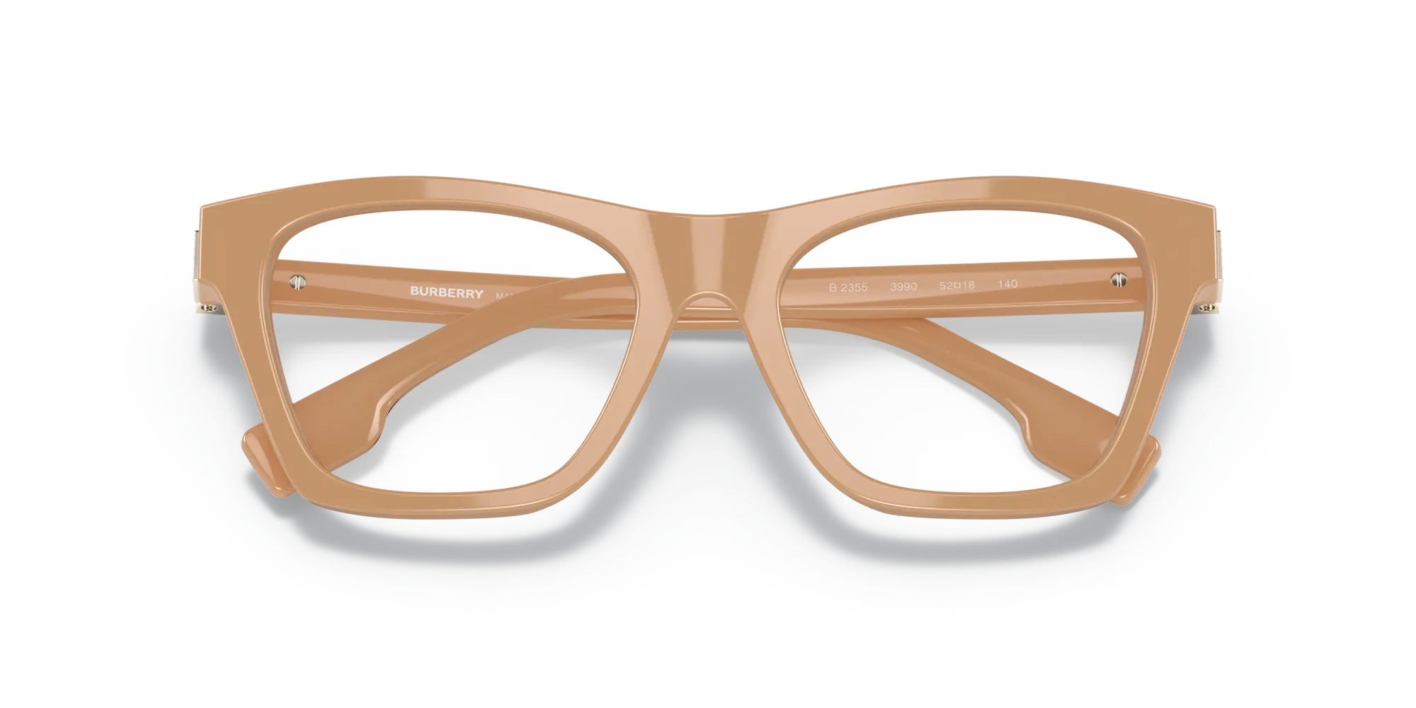 Burberry BE2355 ARLO 3990 Montature da vista Plastica Beige Squadrata - immagine 2