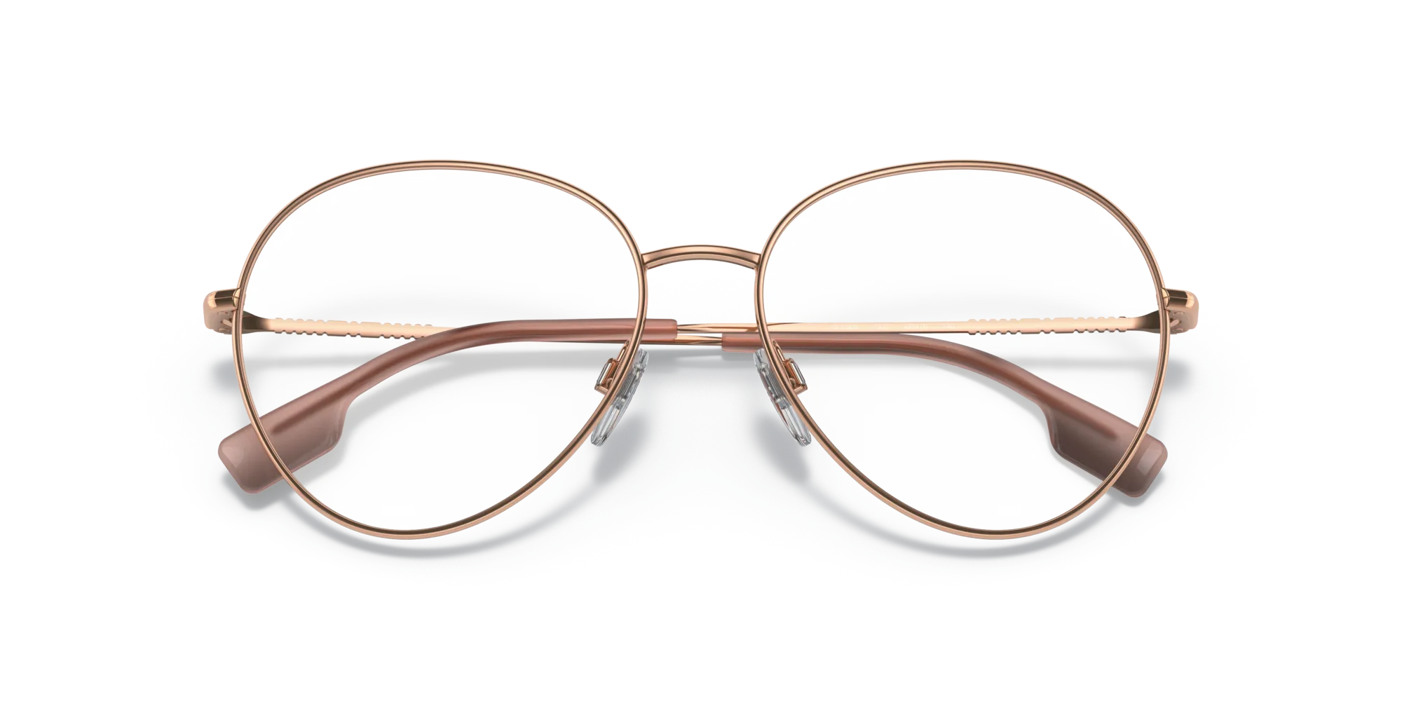 Burberry BE1366 FELICITY 1337 Montature da vista Metallo Oro Pilot Normale - immagine 2