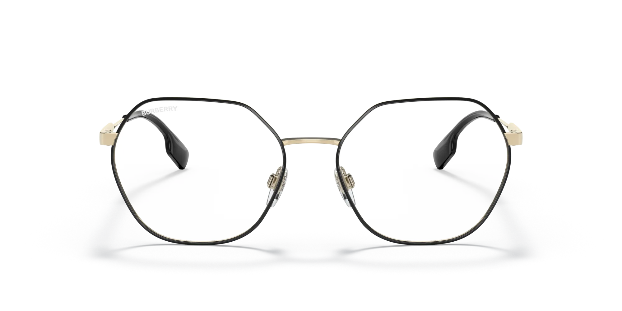 Burberry BE1350 Erin 1326 Montature da vista Metallo Nero Geometrica - immagine 3