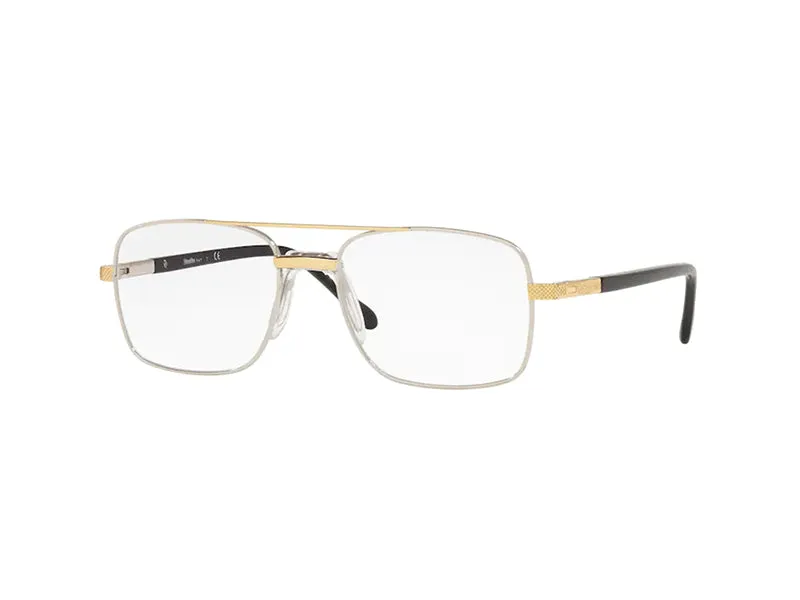 Sferoflex Uomo SF2263 131 Montature da vista Metallo Argento Squadrata - immagine 1