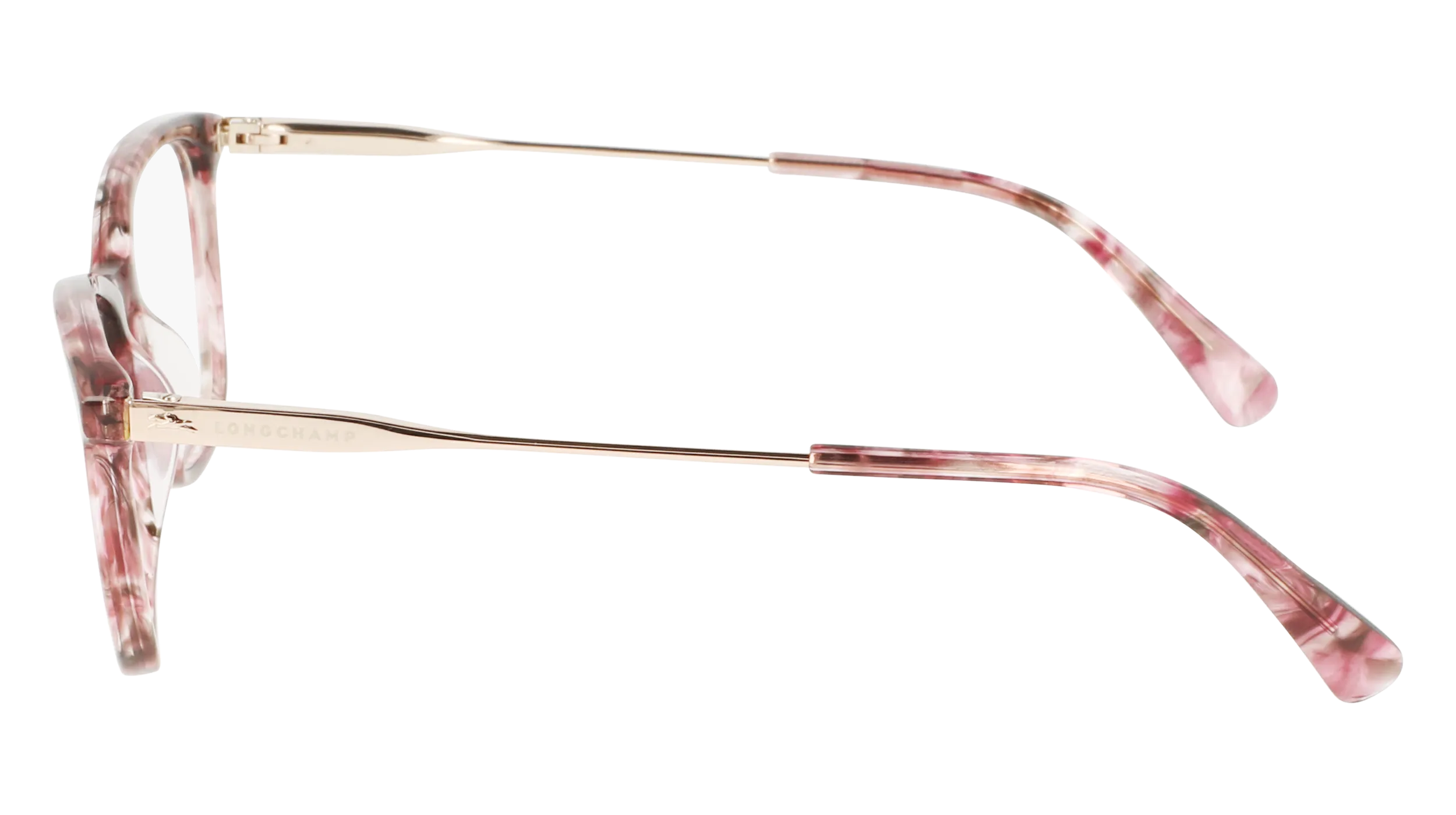 LONGCHAMP LO2683 615 Montature da vista Acetato Rosa Squadrata Normale Fotocromatiche - immagine 4