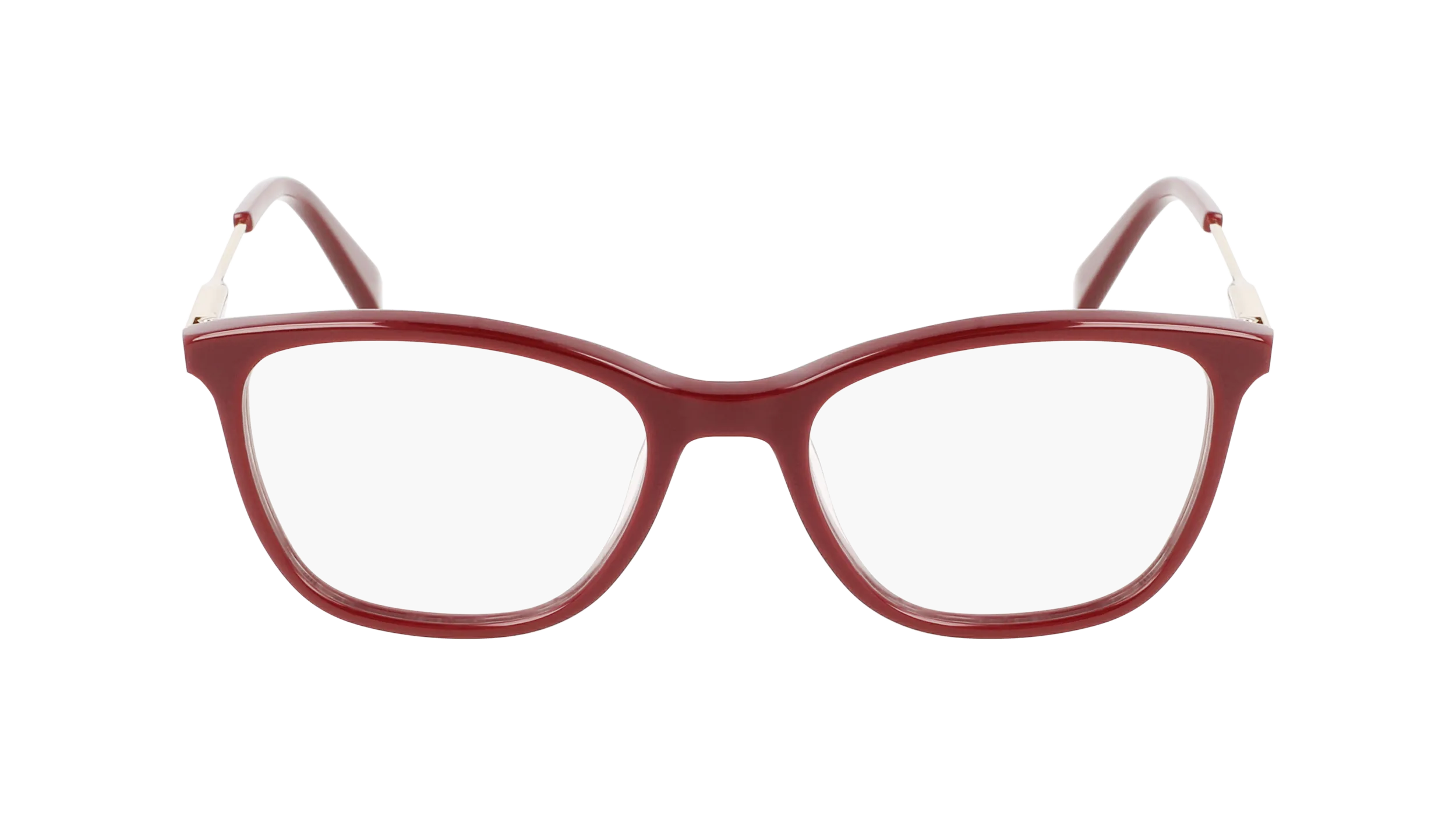 LONGCHAMP LO2683 601 Montature da vista Acetato Bordeaux Squadrata Normale Fotocromatiche - immagine 2