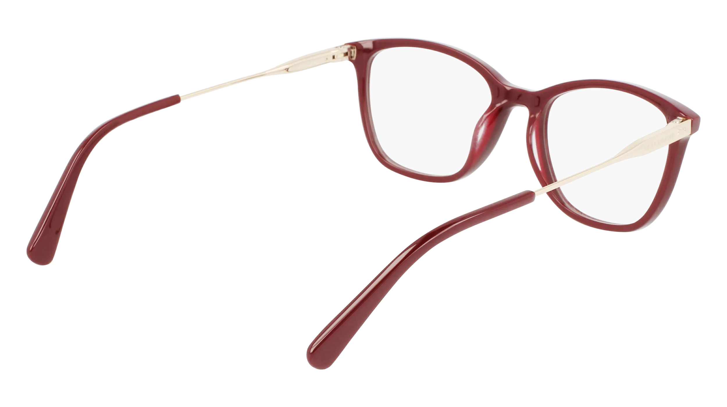 LONGCHAMP LO2683 601 Montature da vista Acetato Bordeaux Squadrata Normale Fotocromatiche - immagine 4
