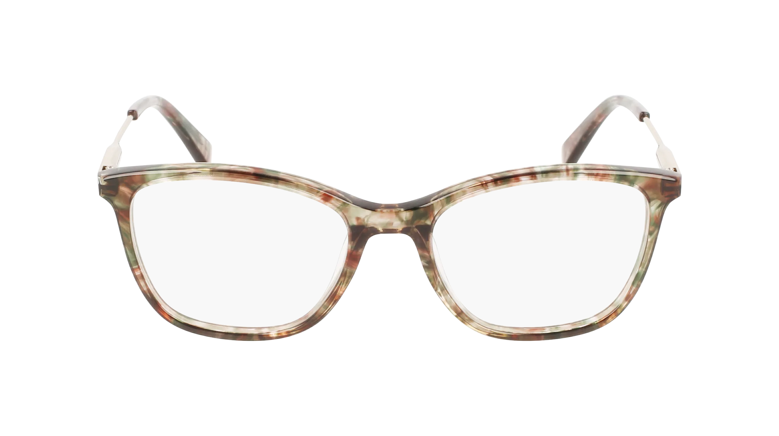 LONGCHAMP LO2683 306 Montature da vista Acetato Verde Squadrata Normale Fotocromatiche - immagine 2