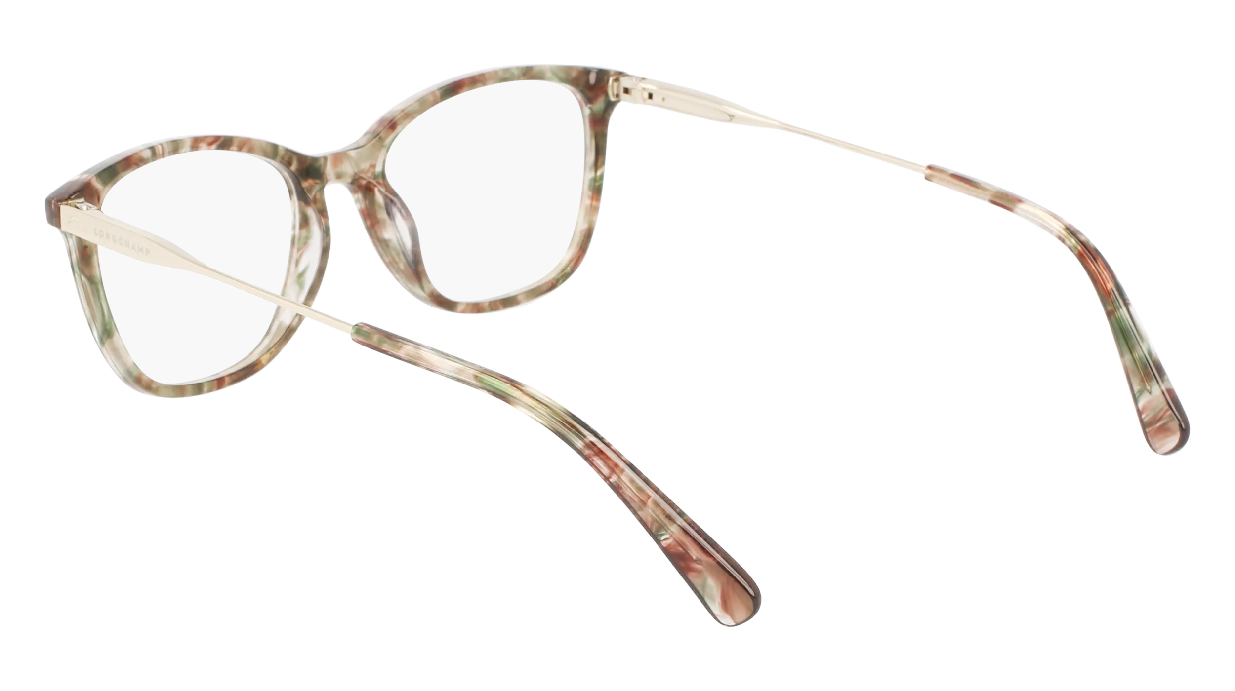 LONGCHAMP LO2683 306 Montature da vista Acetato Verde Squadrata Normale Fotocromatiche - immagine 3