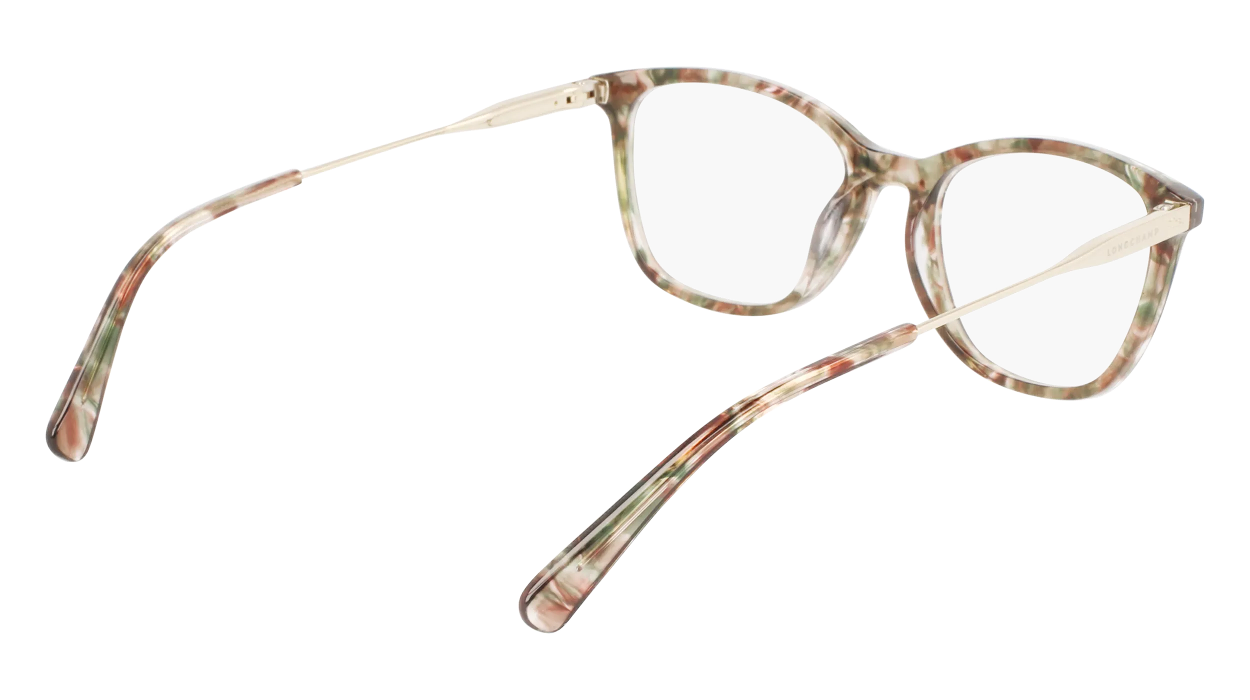 LONGCHAMP LO2683 306 Montature da vista Acetato Verde Squadrata Normale Fotocromatiche - immagine 4