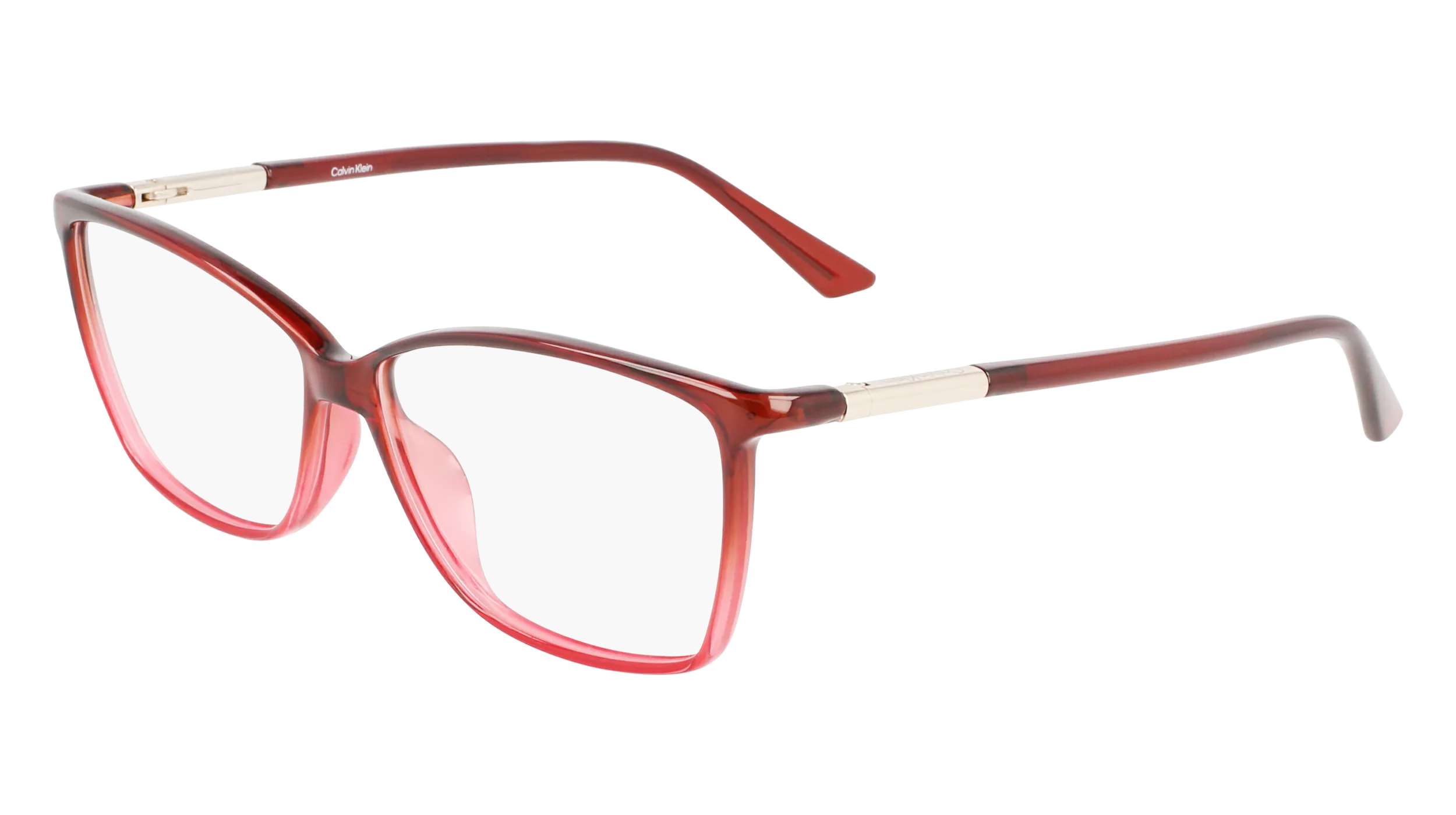 Calvin Klein CK21524 605 Montature da vista Iniettato Bordeaux Squadrata Normale Fotocromatiche - immagine 1