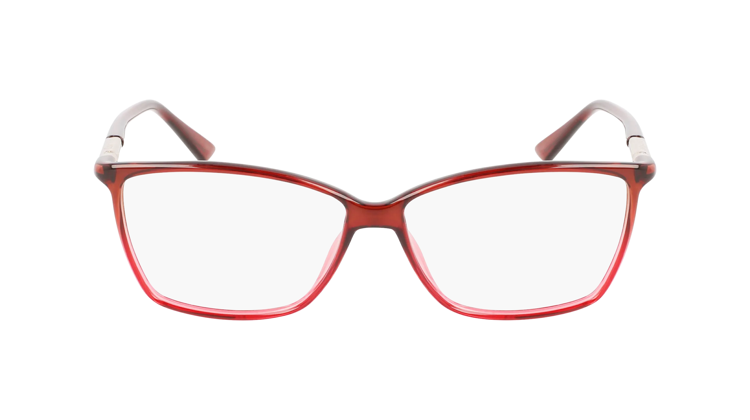 Calvin Klein CK21524 605 Montature da vista Iniettato Bordeaux Squadrata Normale Fotocromatiche - immagine 2