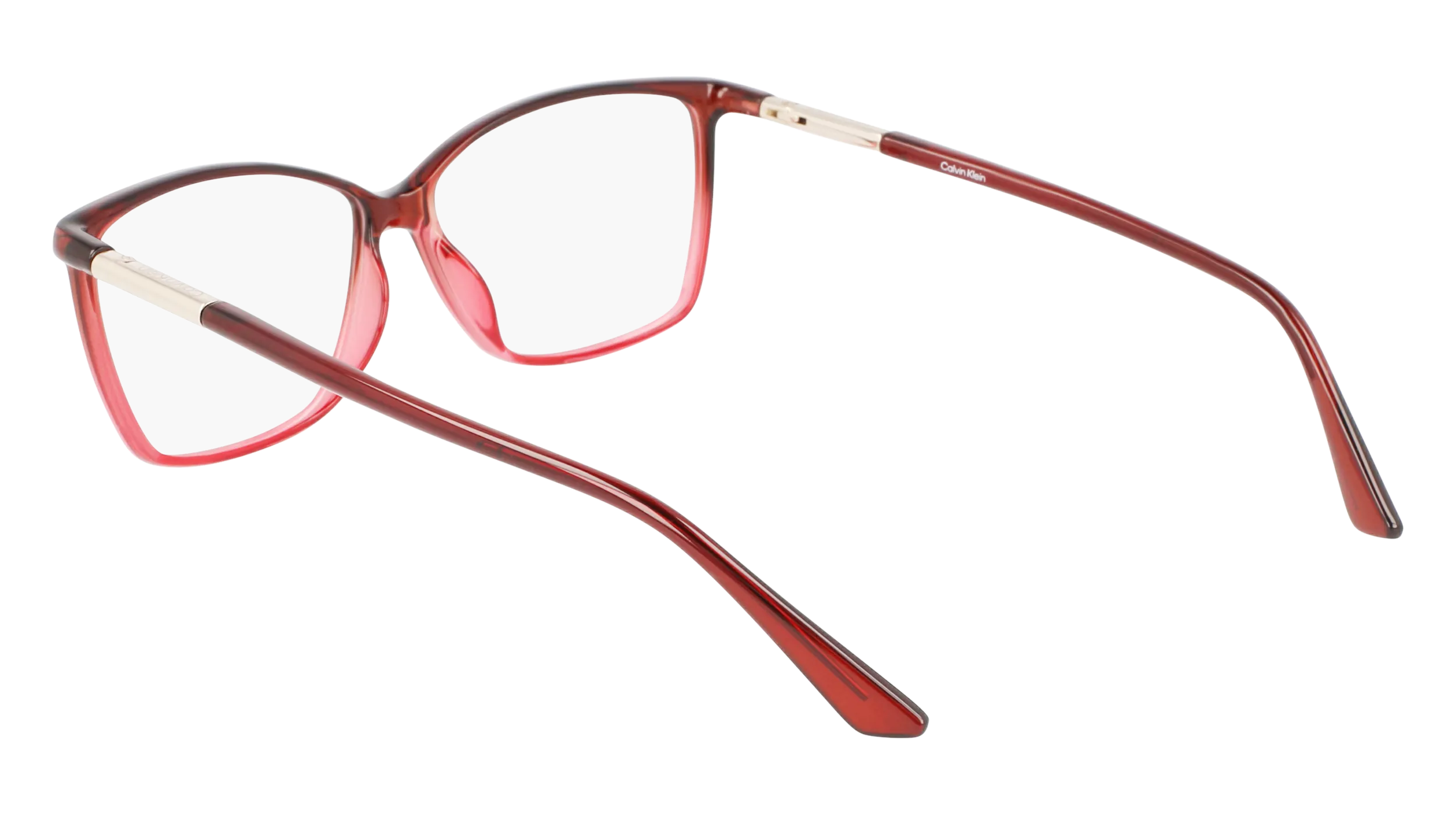 Calvin Klein CK21524 605 Montature da vista Iniettato Bordeaux Squadrata Normale Fotocromatiche - immagine 3