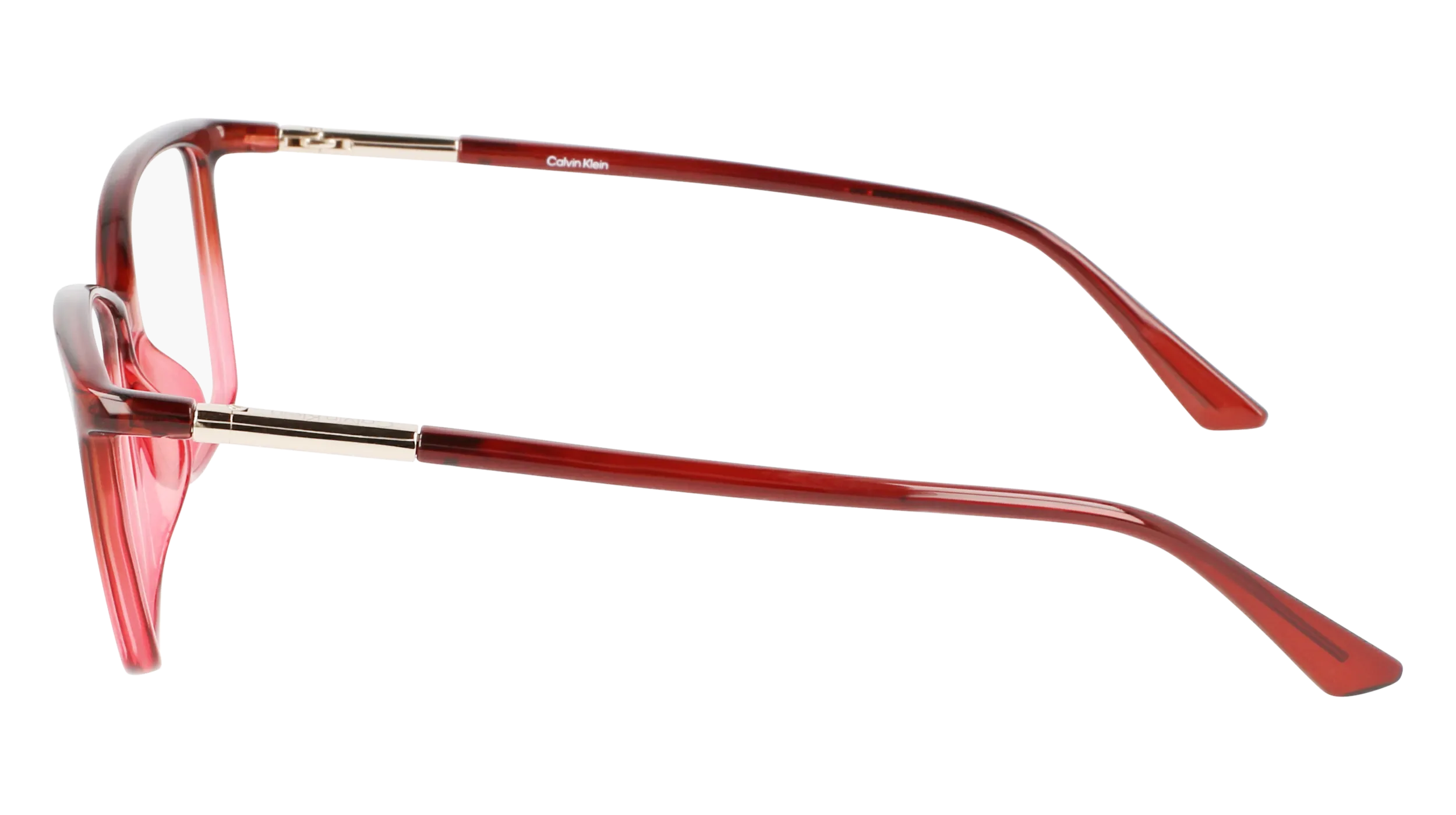 Calvin Klein CK21524 605 Montature da vista Iniettato Bordeaux Squadrata Normale Fotocromatiche - immagine 4