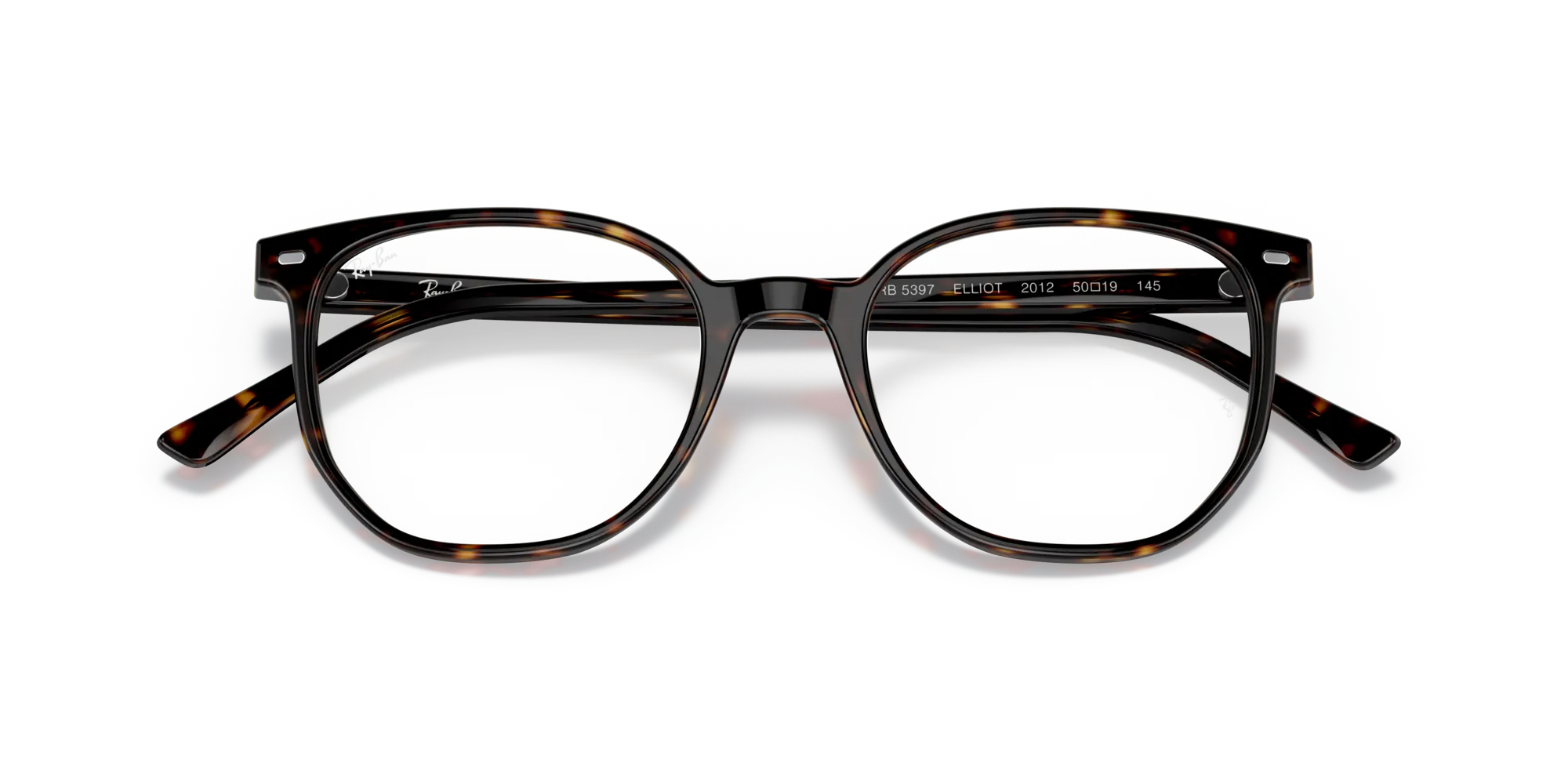 Ray - Ban RX5397 ELLIOT 2012 Montature da vista Acetato Tartaruga Geometrica Normale - immagine 2