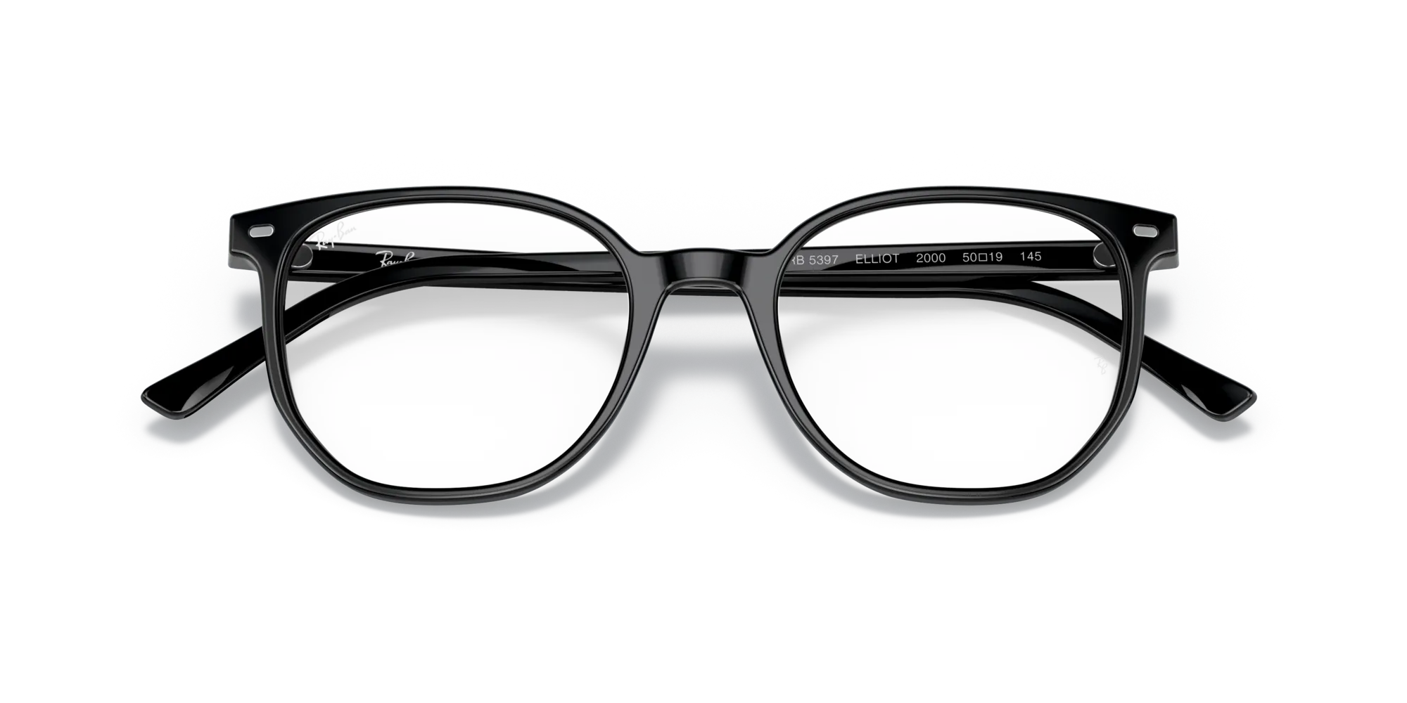 Ray - Ban RX5397 ELLIOT 2000 Montature da vista Plastica Nero Geometrica - immagine 2