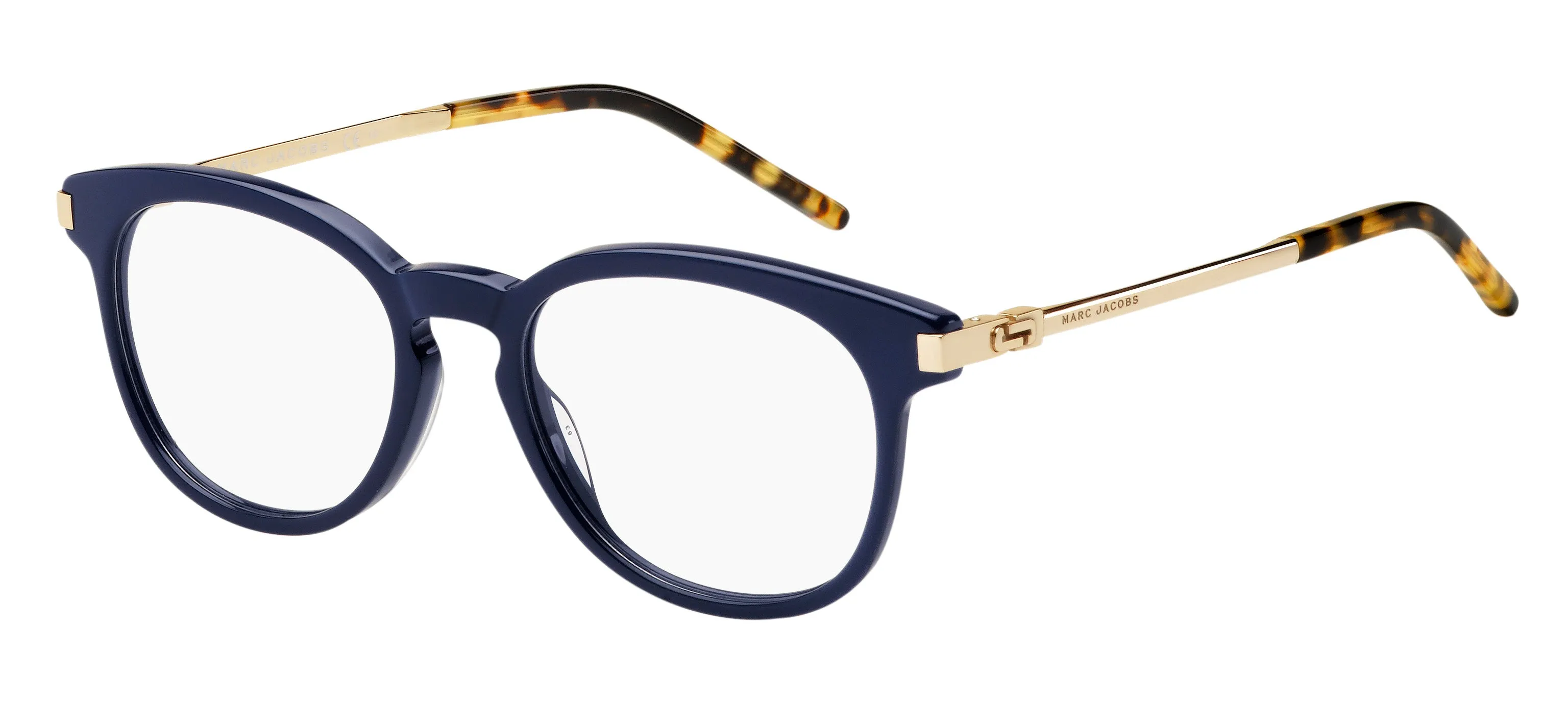 Marc Jacobs MARC 143 QWA Montature da vista Acetato Blu Rotonda - immagine 1