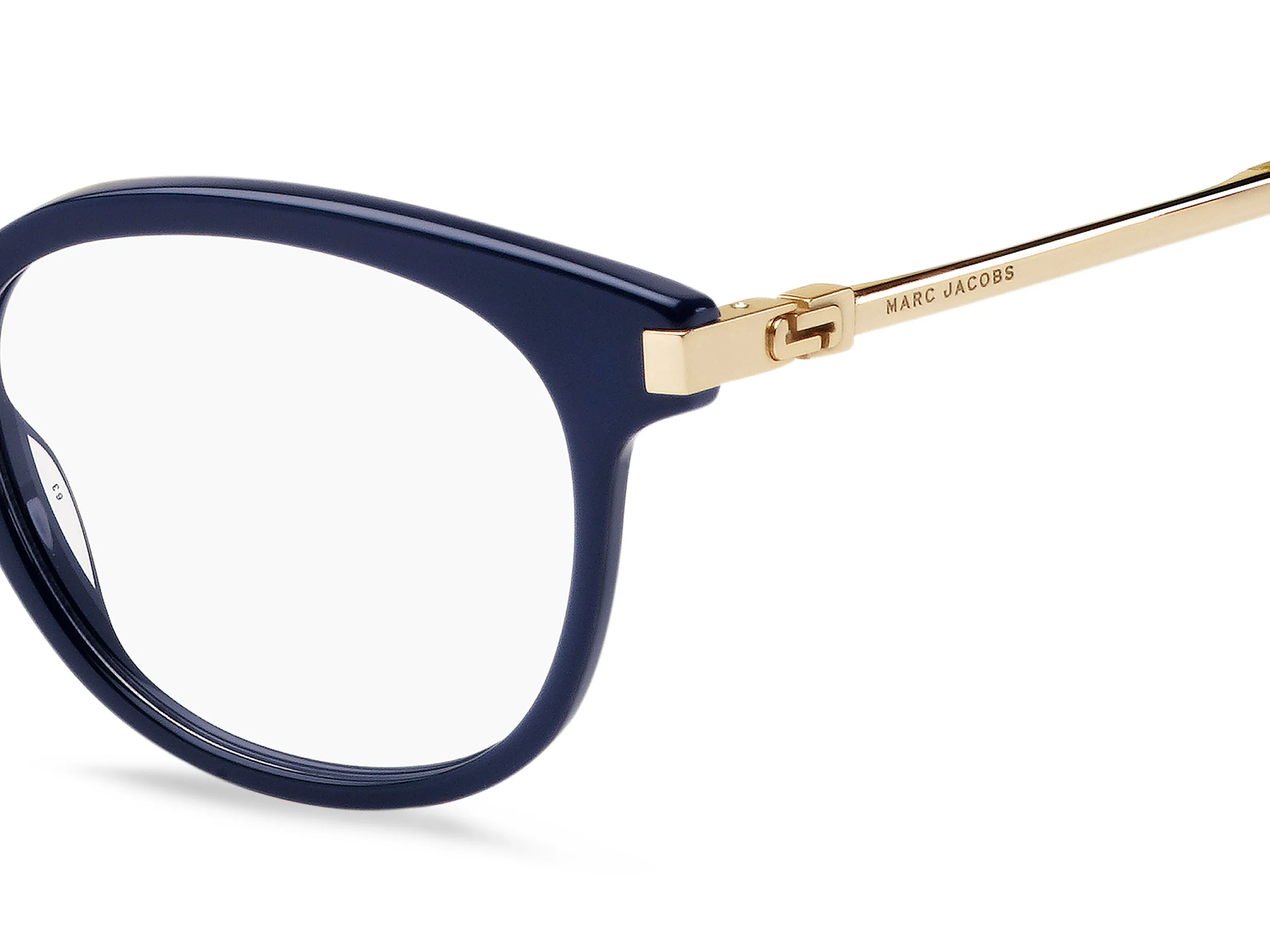 Marc Jacobs MARC 143 QWA Montature da vista Acetato Blu Rotonda - immagine 3