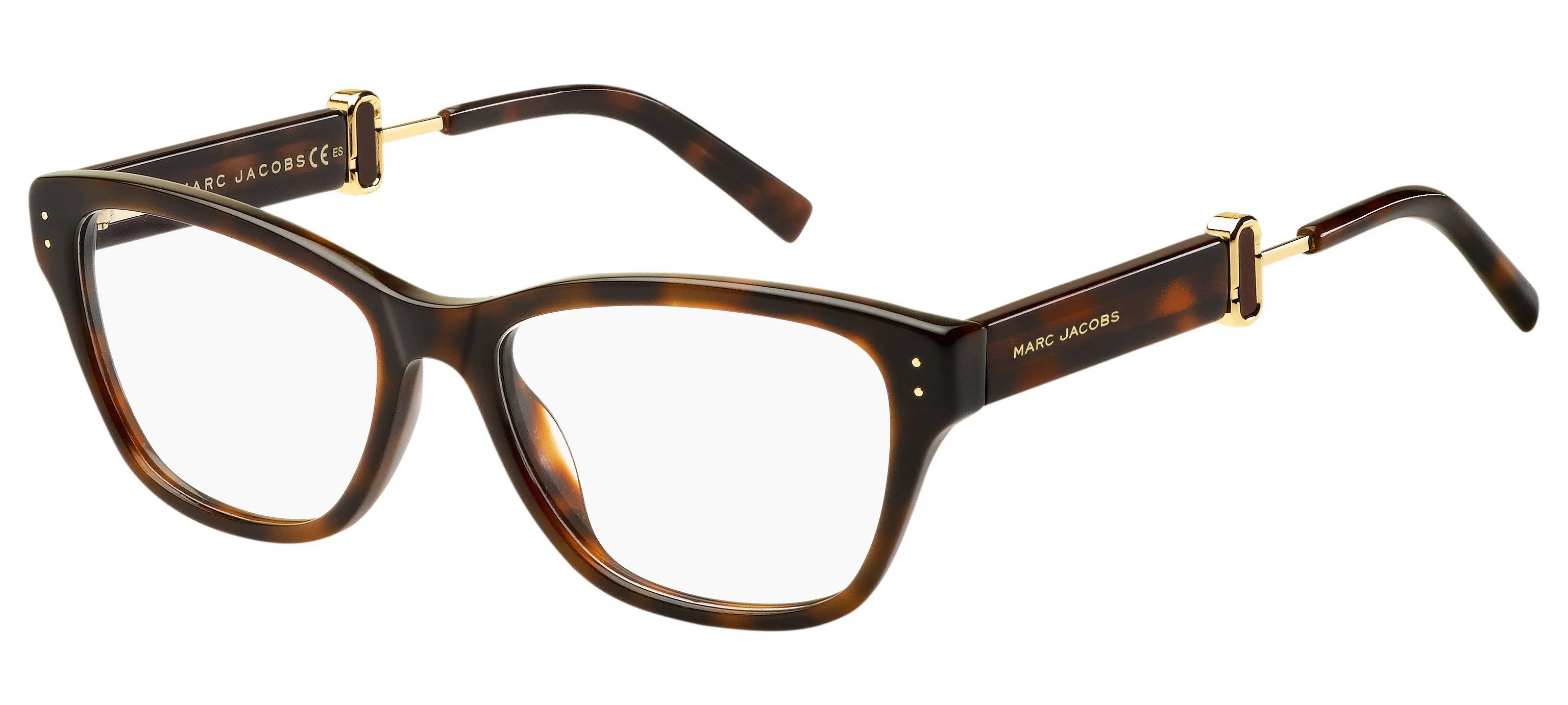 Marc Jacobs MARC 134 ZY1 Montature da vista Acetato Havana Squadrata - immagine 1