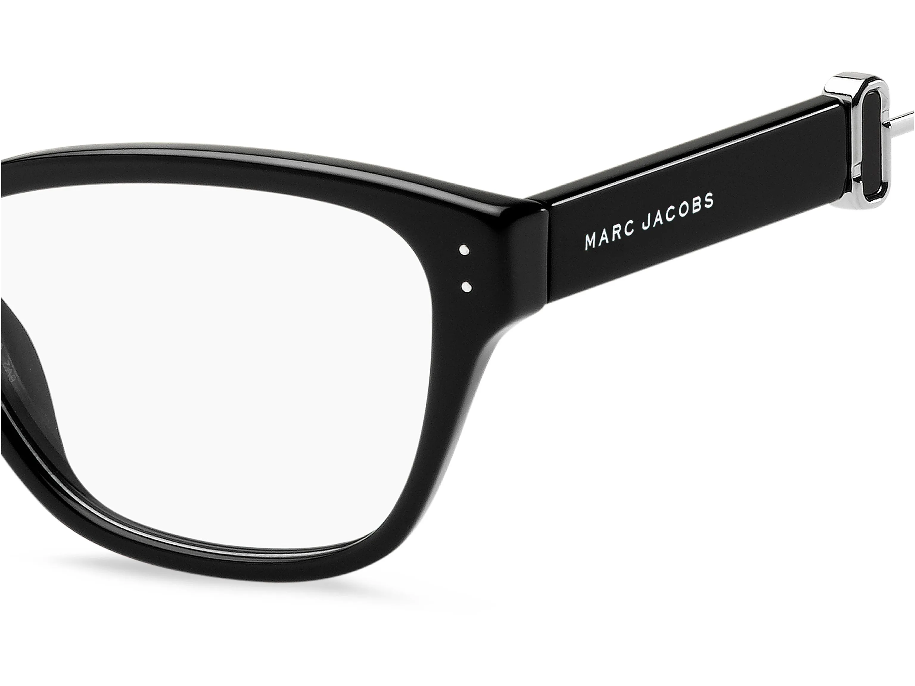 Marc Jacobs MARC 134 807 Montature da vista Acetato Nero Squadrata - immagine 3