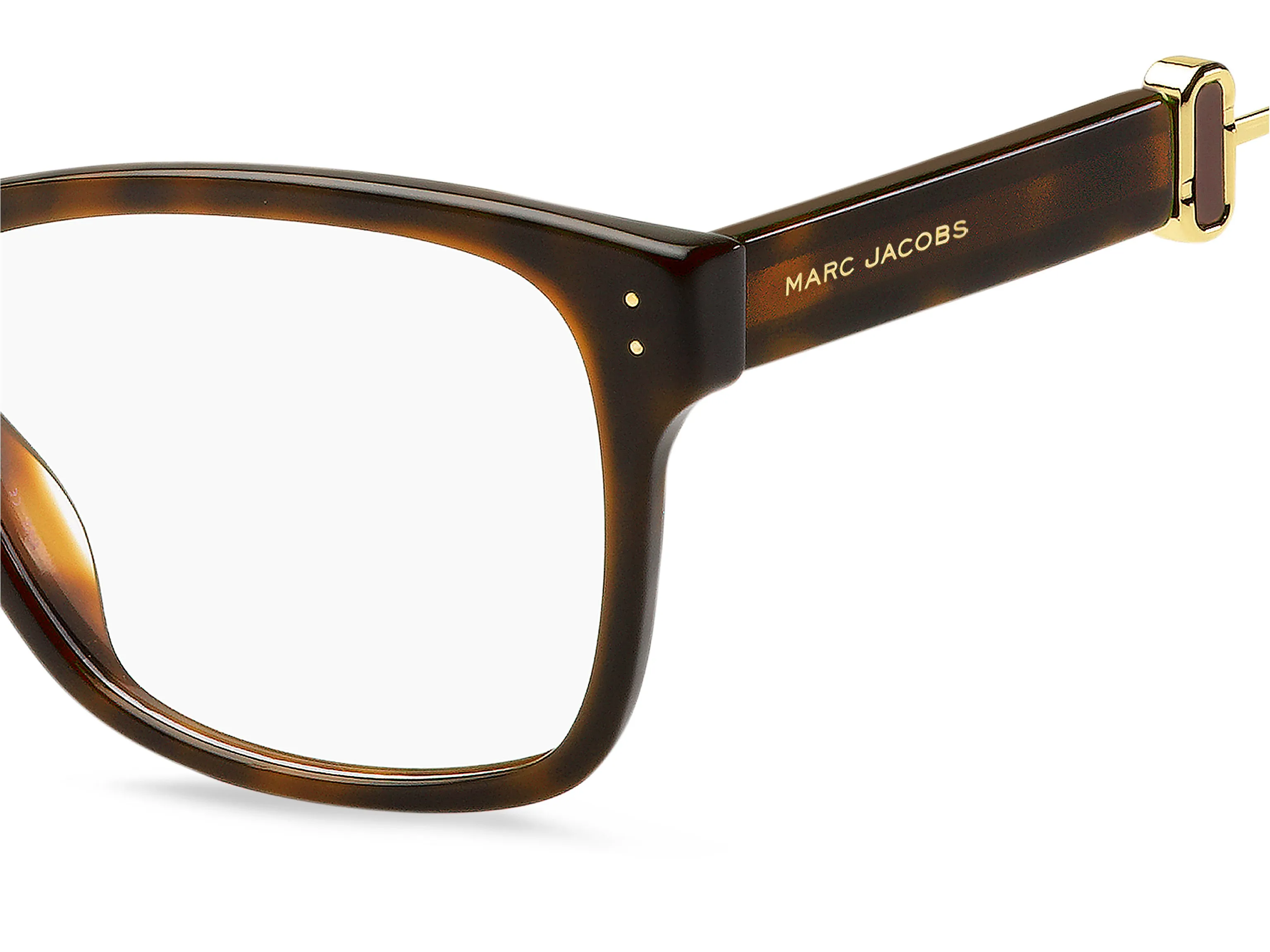 Marc Jacobs MARC 132 ZY1 Montature da vista Acetato Havana Squadrata - immagine 3