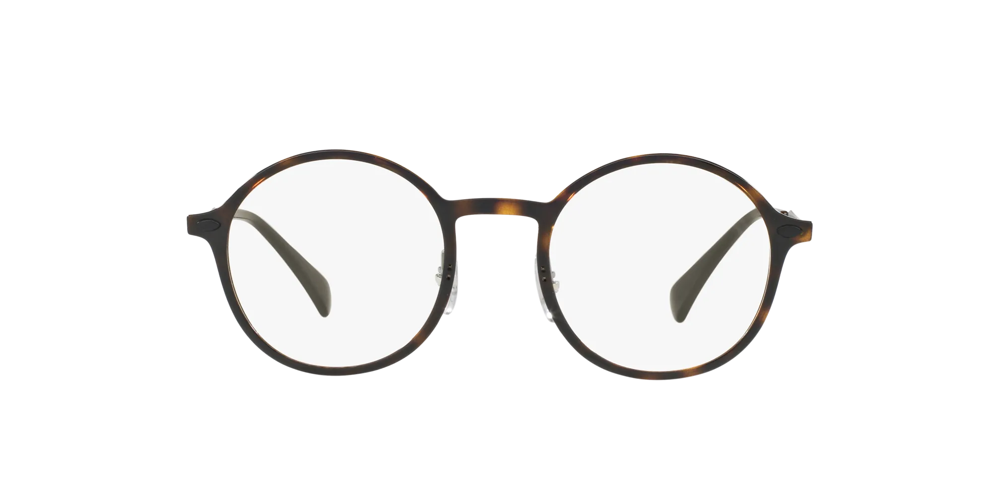 Ray - Ban RX7087 2012 Montature da vista Plastica Havana Rotonda - immagine 2