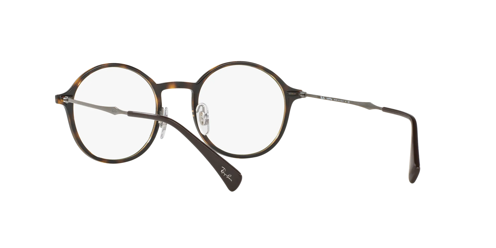 Ray - Ban RX7087 2012 Montature da vista Plastica Havana Rotonda - immagine 4