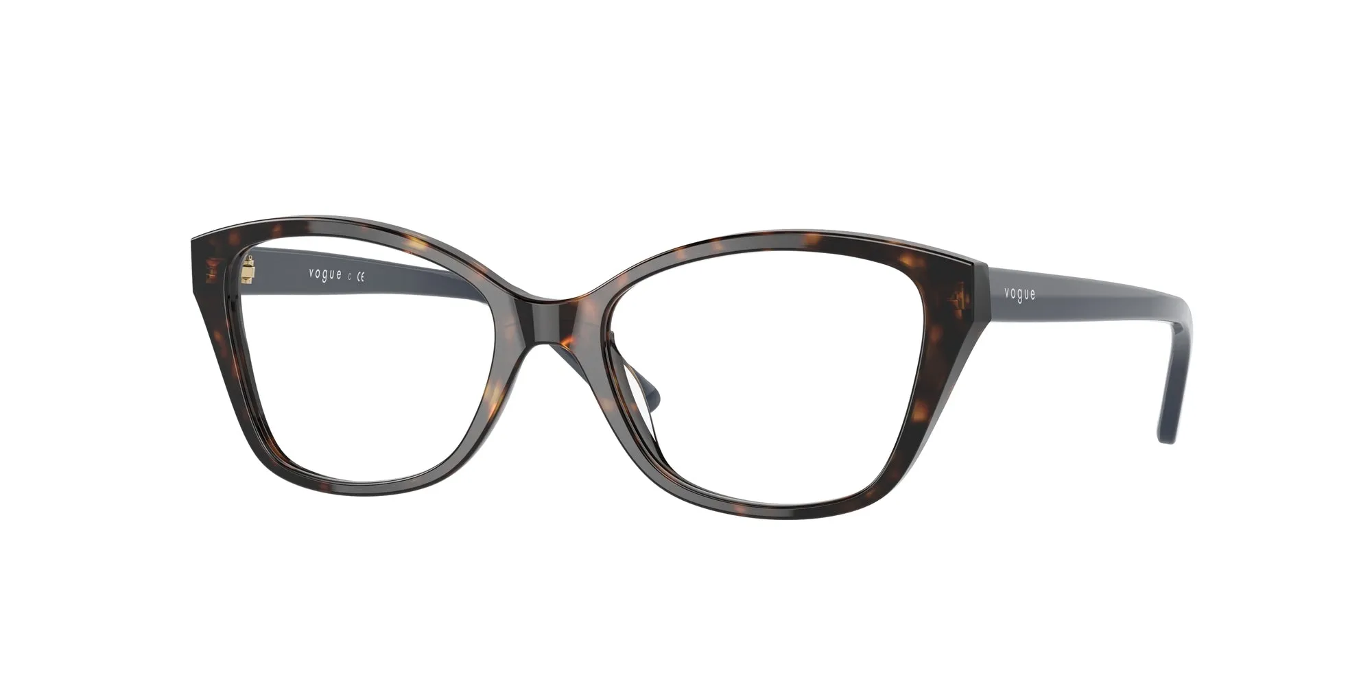 VOGUE EYEWEAR VY2010 W656 Montature da vista Acetato Marrone Trasparente Farfalla Normale - immagine 1