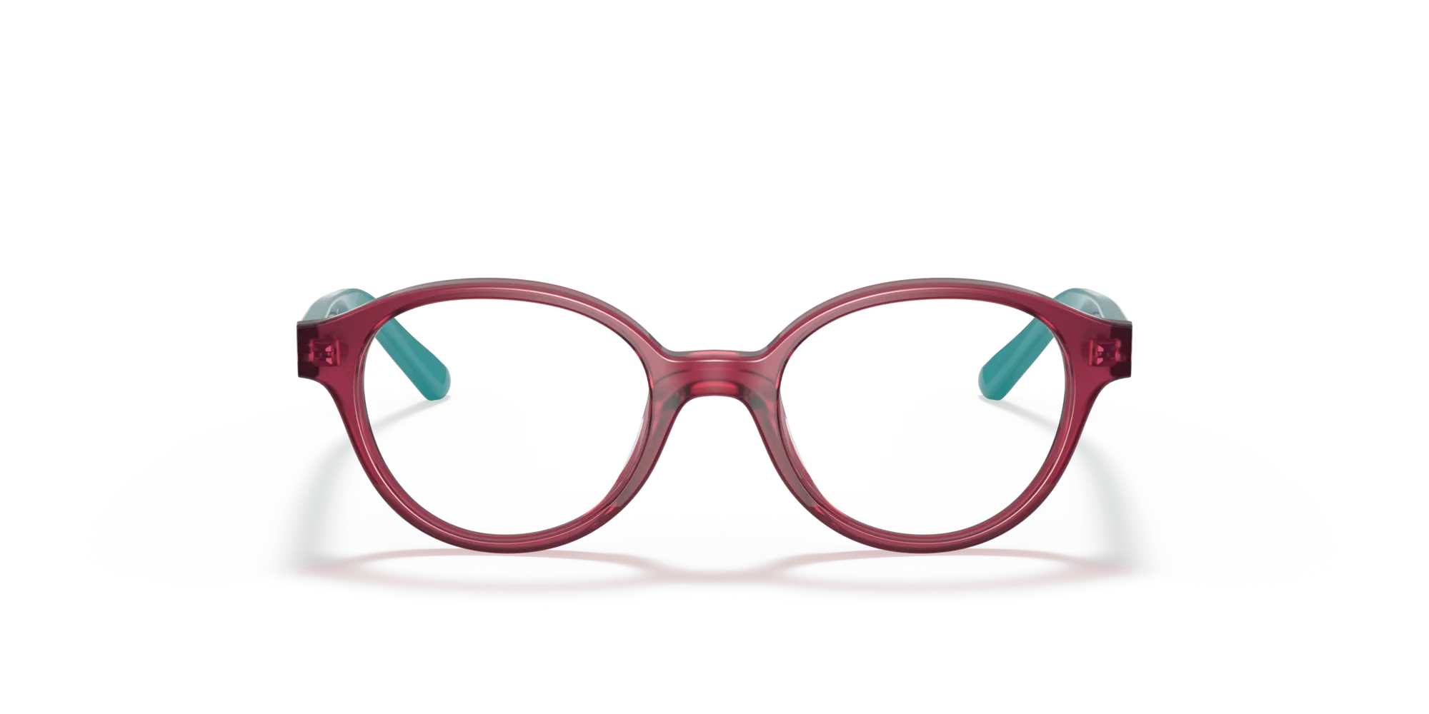 VOGUE EYEWEAR VY2005 2831 Montature da vista Acetato Rosso Trasparente Rotonda Normale - immagine 3