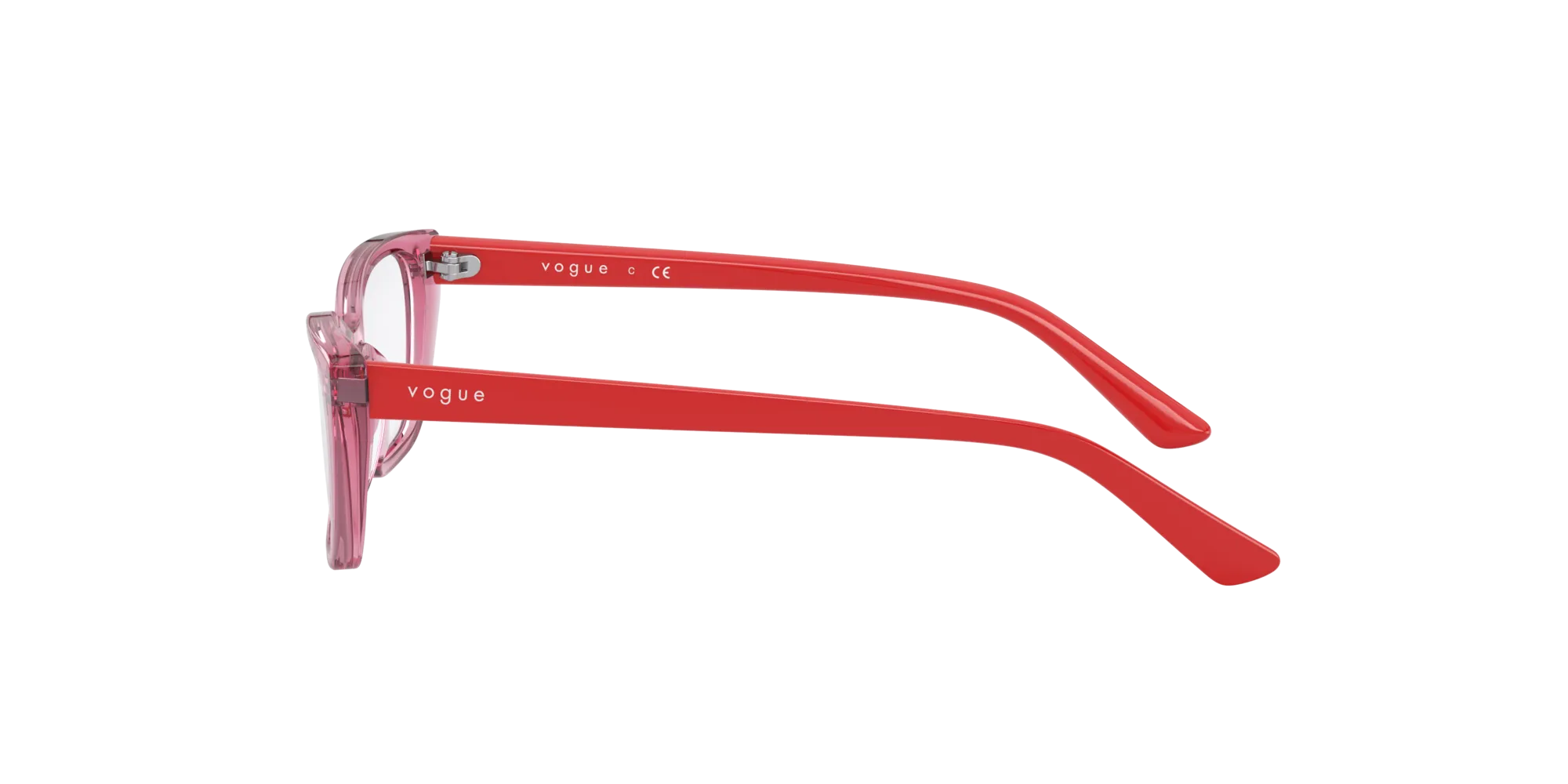 VOGUE EYEWEAR VY2004 2836 Montature da vista Acetato Rosa Squadrata Normale - immagine 3