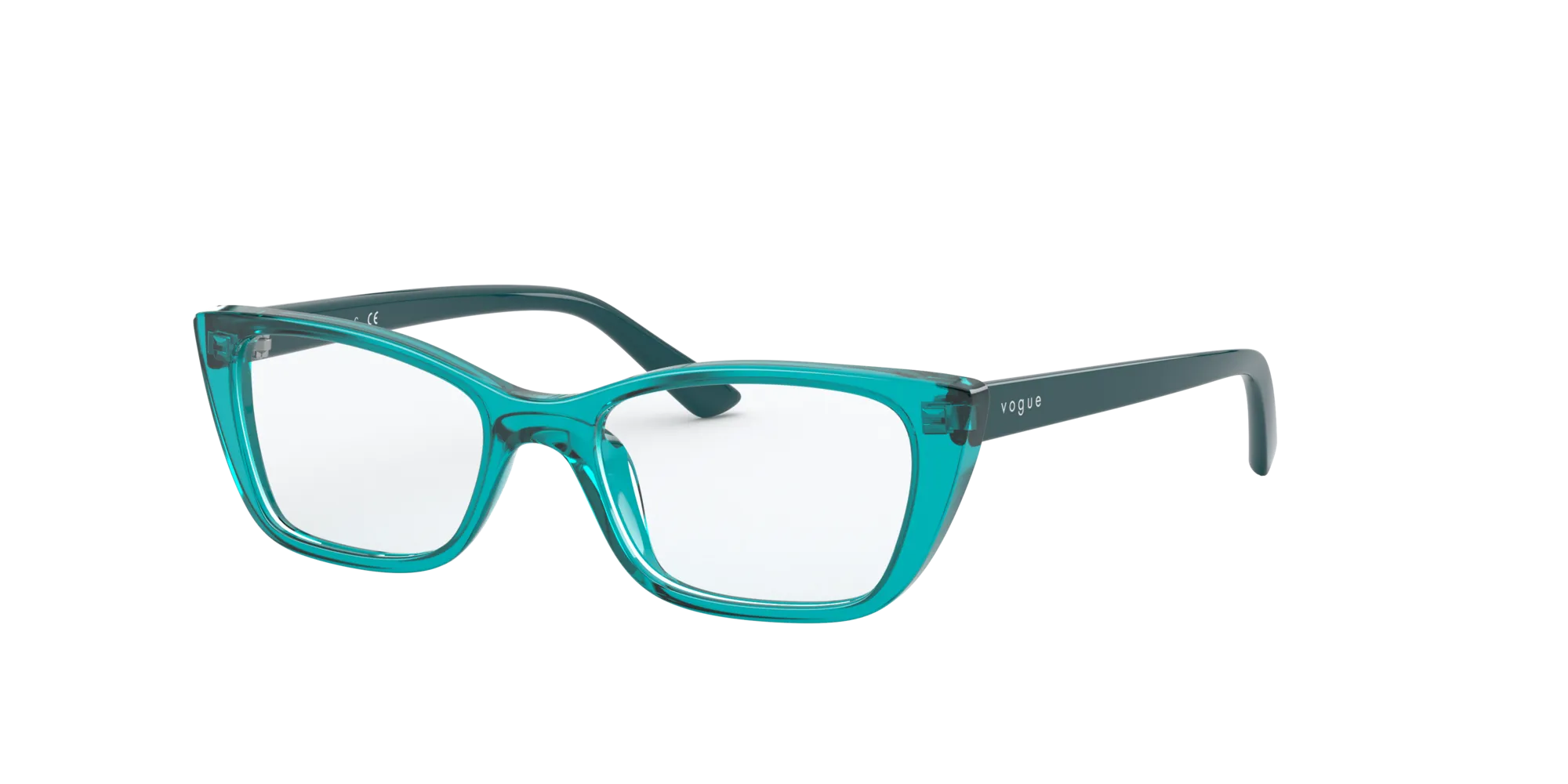 VOGUE EYEWEAR VY2004 2835 Montature da vista Plastica Trasparente blu Squadrata - immagine 1
