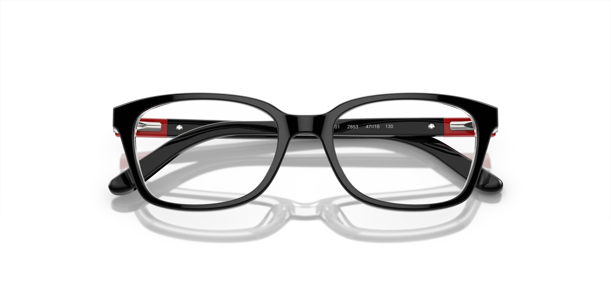 VOGUE EYEWEAR VY2001 2853 Montature da vista Acetato Nero Squadrata Normale - immagine 2