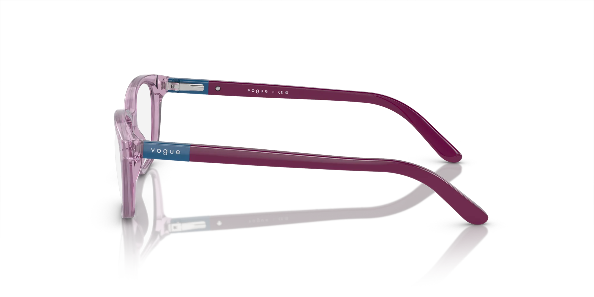 VOGUE EYEWEAR VY2001 2686 Montature da vista Acetato Viola Squadrata Normale - immagine 4